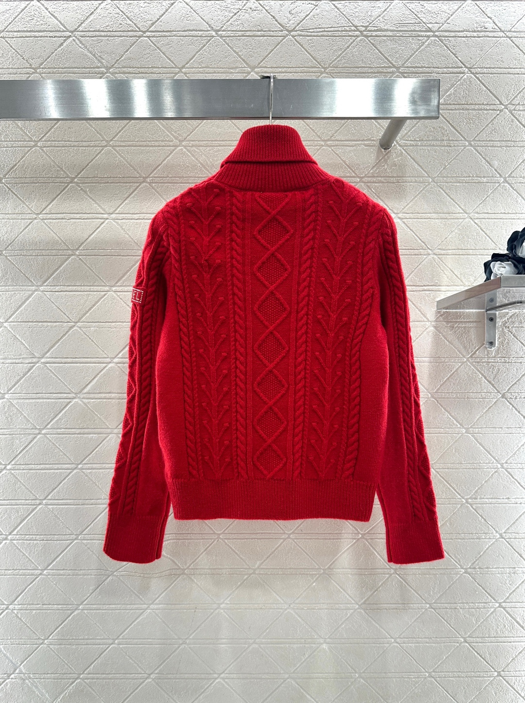 ♥Chane*♥2025新品上架 麻花钩针高龄打底上衣25coco滑雪🎿系列#定制YB羊绒羊毛纱线织造，