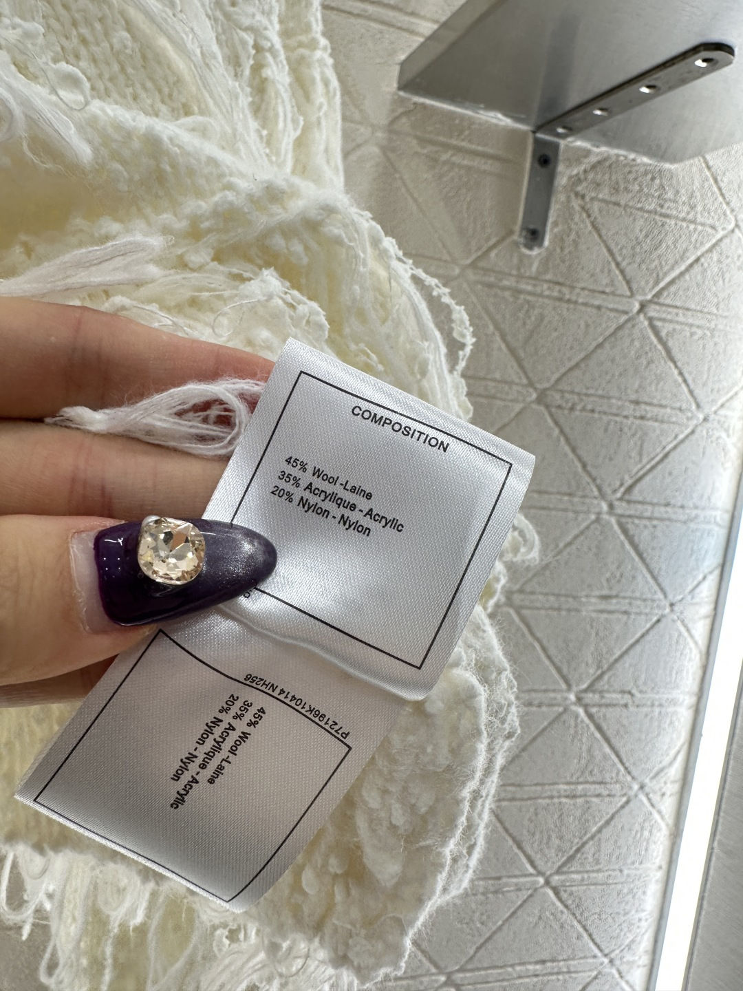 ♥Chane*♥2025新品上架 流苏层叠套头针织毛衣定制YB羊毛纱线织造，穿搭舒适，质感十足，圆领落肩