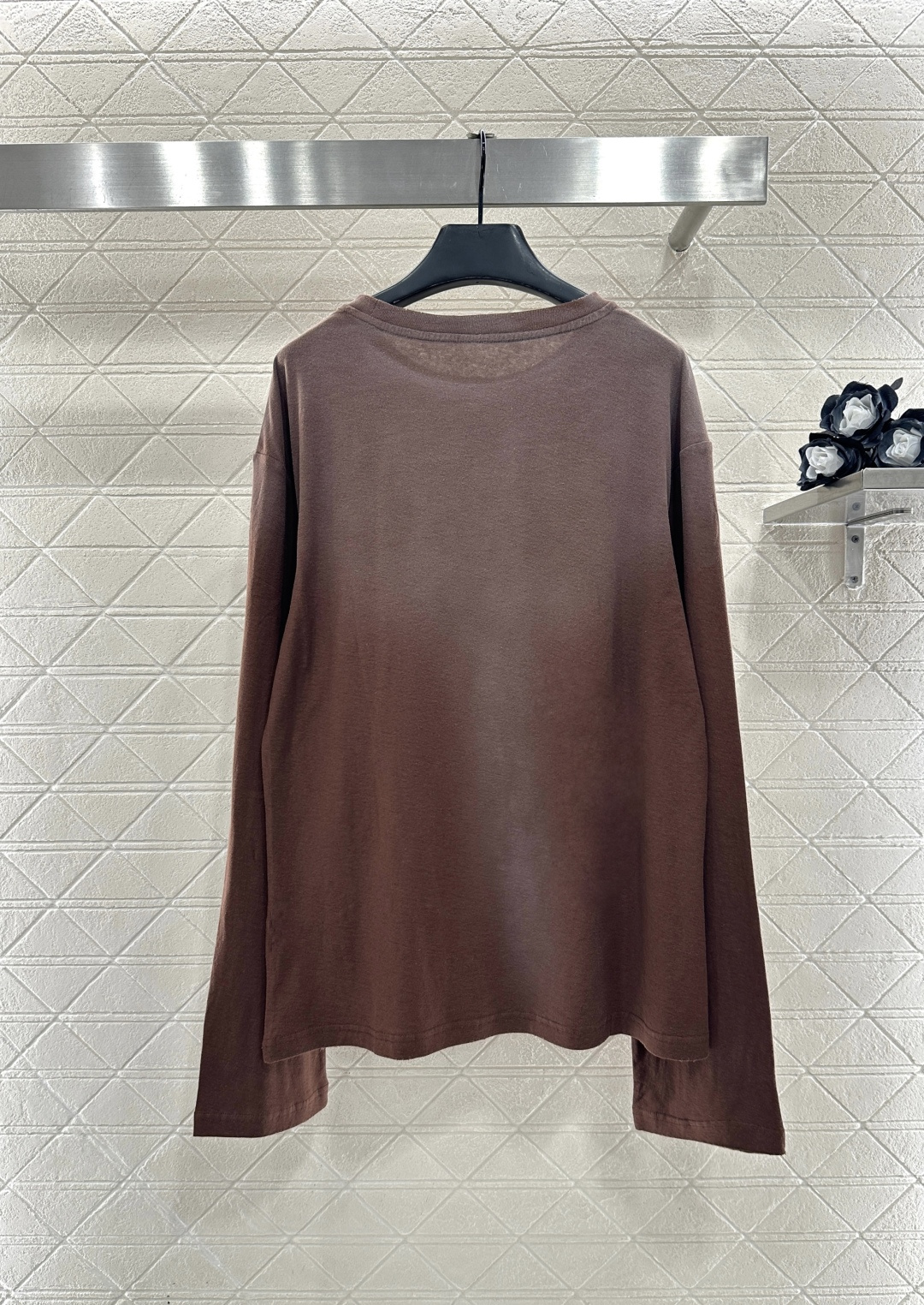 ♥Acne studio*♥2025新品上架 重工水洗做旧字母上衣定制YB亚麻棉材质，质感舒适，弹力好穿