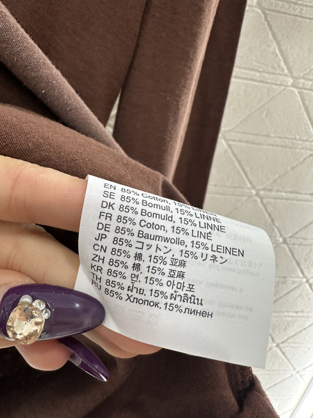 ♥Acne studio*♥2025新品上架 重工水洗做旧字母上衣定制YB亚麻棉材质，质感舒适，弹力好穿