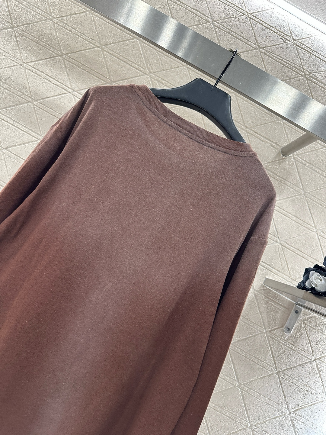 ♥Acne studio*♥2025新品上架 重工水洗做旧字母上衣定制YB亚麻棉材质，质感舒适，弹力好穿