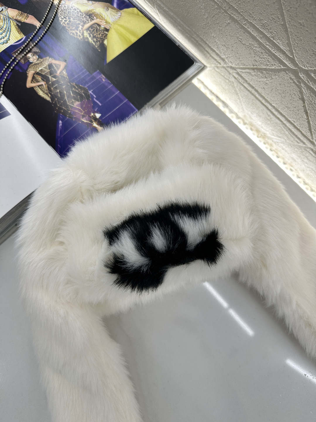 ♥Chane*♥2025新品上架 皮毛护耳挂绳雷锋帽25coco滑雪🎿系列#定制YB进口皮毛材质，贴合头