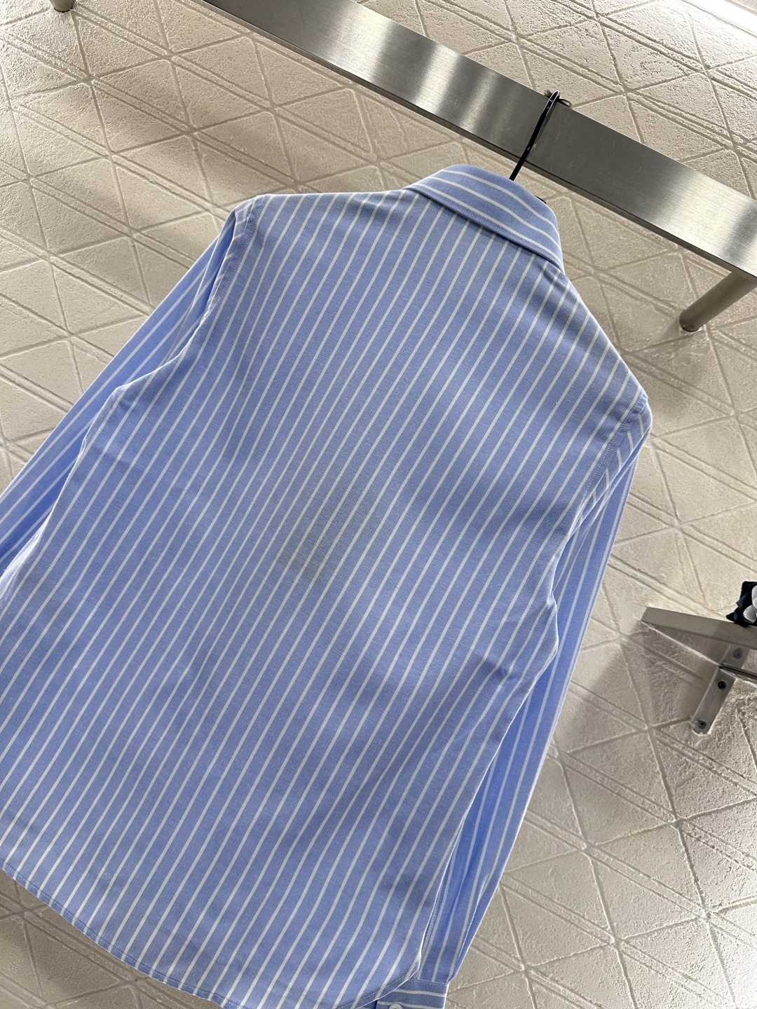 ♥RalP。h Lauren*♥2025新品上架 条纹长袖衬衫定制YB斜纹全棉材质，质感细腻，穿搭舒适，