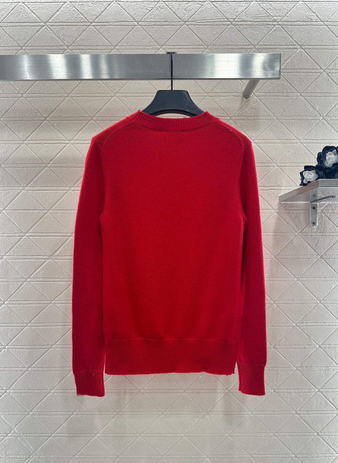 ♥Gucc*♥2025新品上架 贺岁圆领马年毛衣 新年贺岁系列#定制YB羊毛纱线材质，质感细腻，舒适保暖