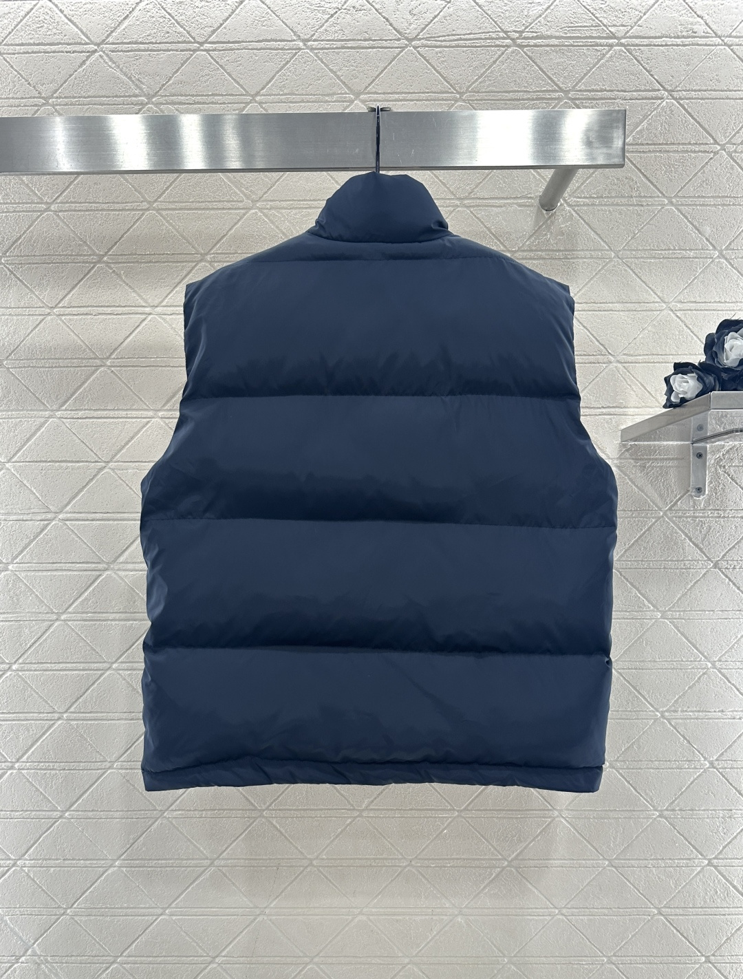 ♥Chane*♥2025新品上架 立领口袋羽绒马甲25coco滑雪🎿系列#定制YB防风防水尼龙材质，白鹅