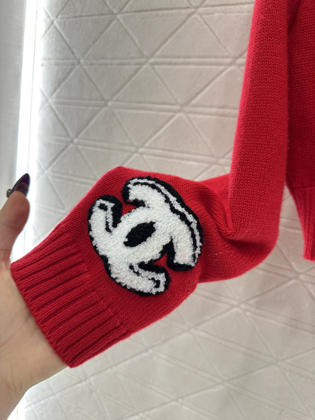 ♥Chane*♥2025新品上架 双C字母针织开衫定制YB全棉纱线织造 质感细腻 舒适好穿 V领短款针织