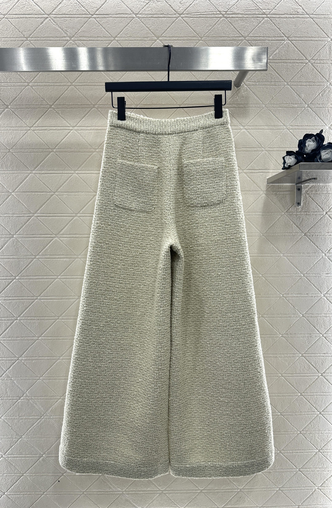 ♥Chane*♥2025新品上架 圆领洋装外套长裤套装定制YB进口粗纺羊毛呢材质，质感高级，品相十足，圆