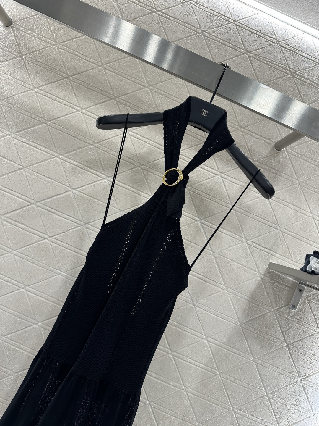 ♥Chane*♥2026新品上架 针织挂脖吊带背心定制YB丝毛纱线织造，舒适细腻，透气好穿，针织挂脖吊带