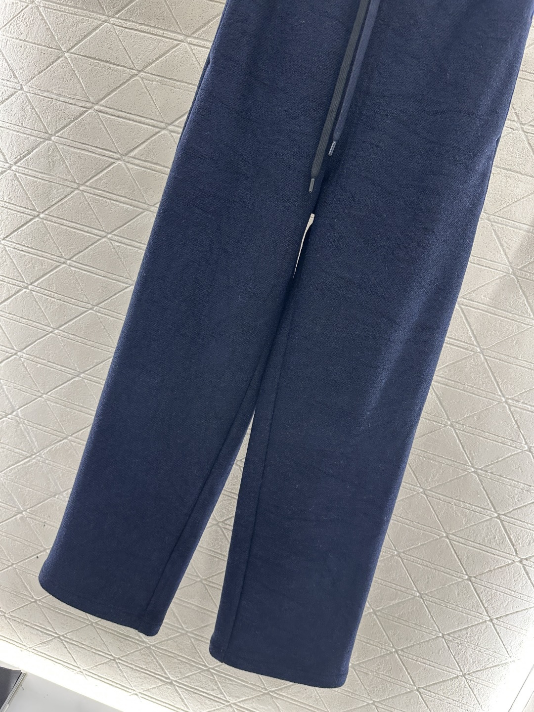 ♥Miumi♥2025新品上架 抽绳阔腿长裤定制YB进口羊毛混纺材质，质感高级，穿搭舒适，内里加绒，秋冬