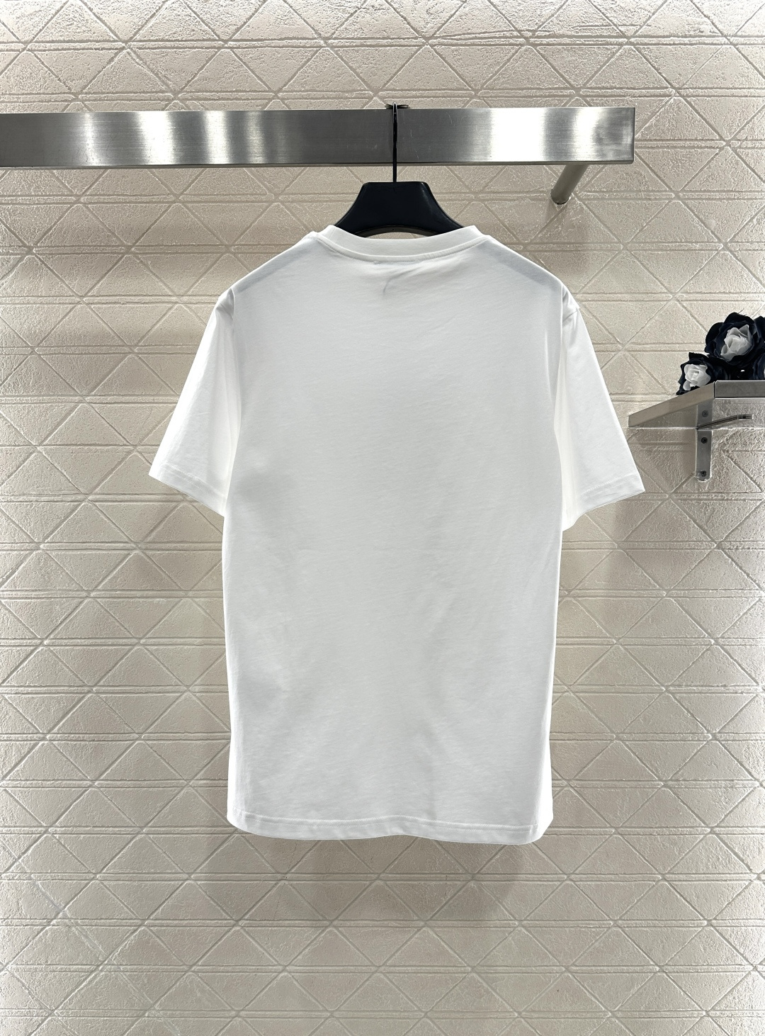 ♥Acne studio*♥2026新品上架 订珠花体徽标𝑇𝑒𝑒定制YB丝光全棉材质，质感细腻，舒适透气