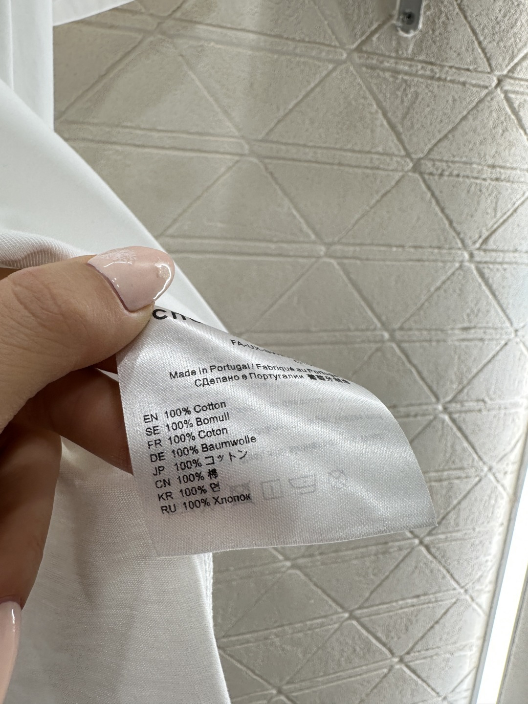 ♥Acne studio*♥2026新品上架 订珠花体徽标𝑇𝑒𝑒定制YB丝光全棉材质，质感细腻，舒适透气