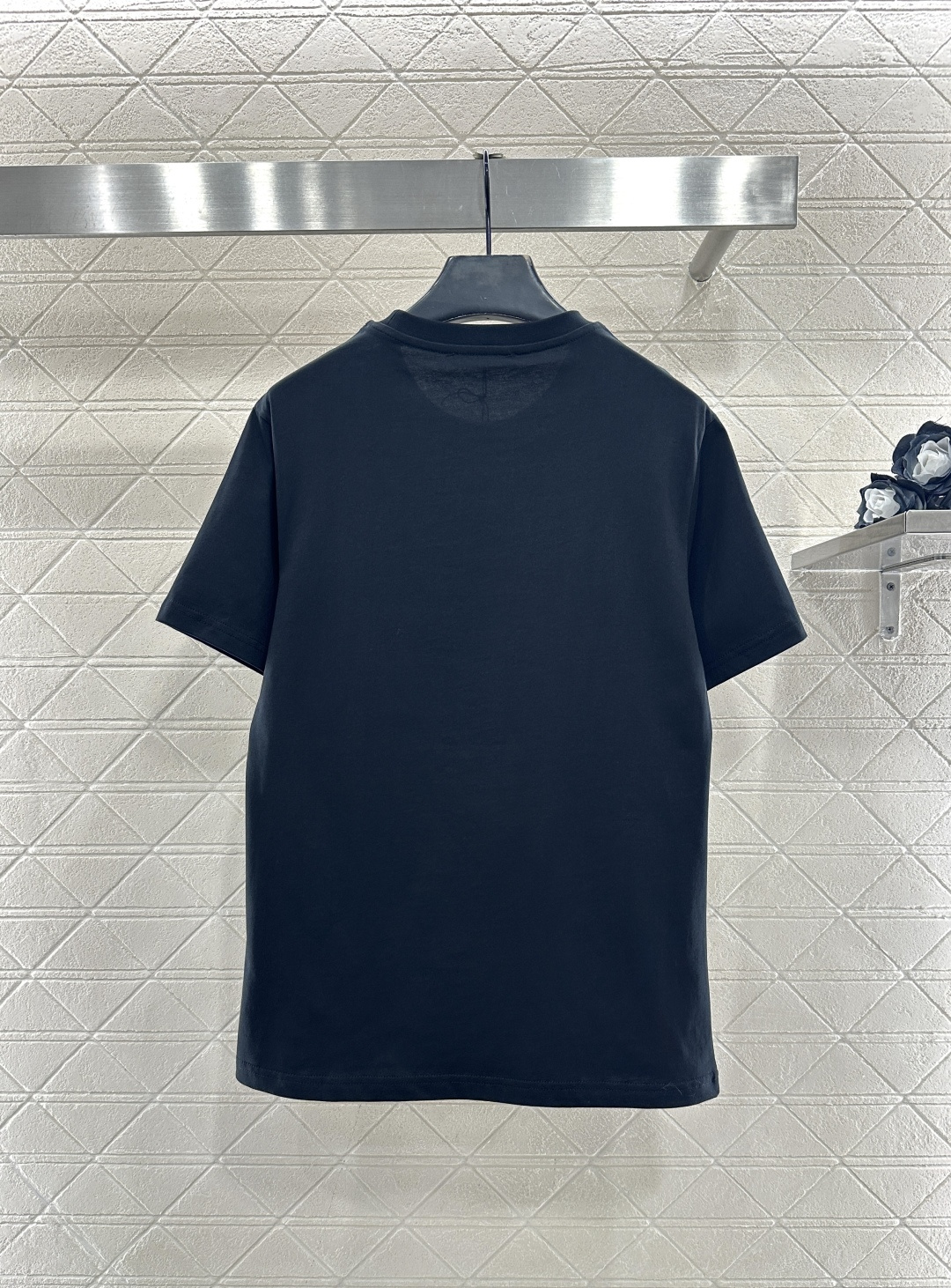 ♥Acne studio*♥2026新品上架 订珠花体徽标𝑇𝑒𝑒定制YB丝光全棉材质，质感细腻，舒适透气