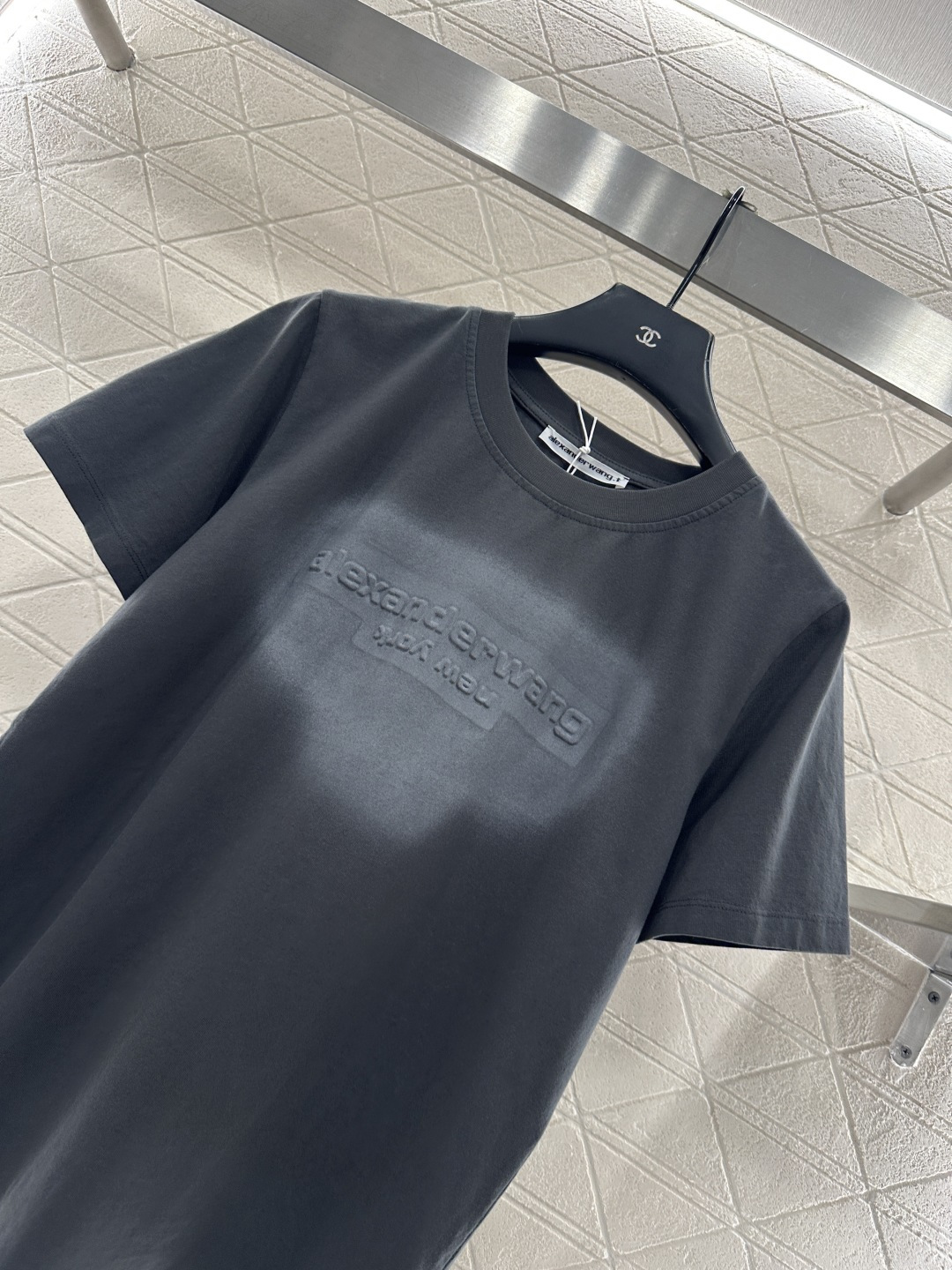 ♥Alexander wan*♥2026新品上架 扎染徽标𝑇𝑒𝑒定制YB原生全棉材质，质感细腻，舒适透气