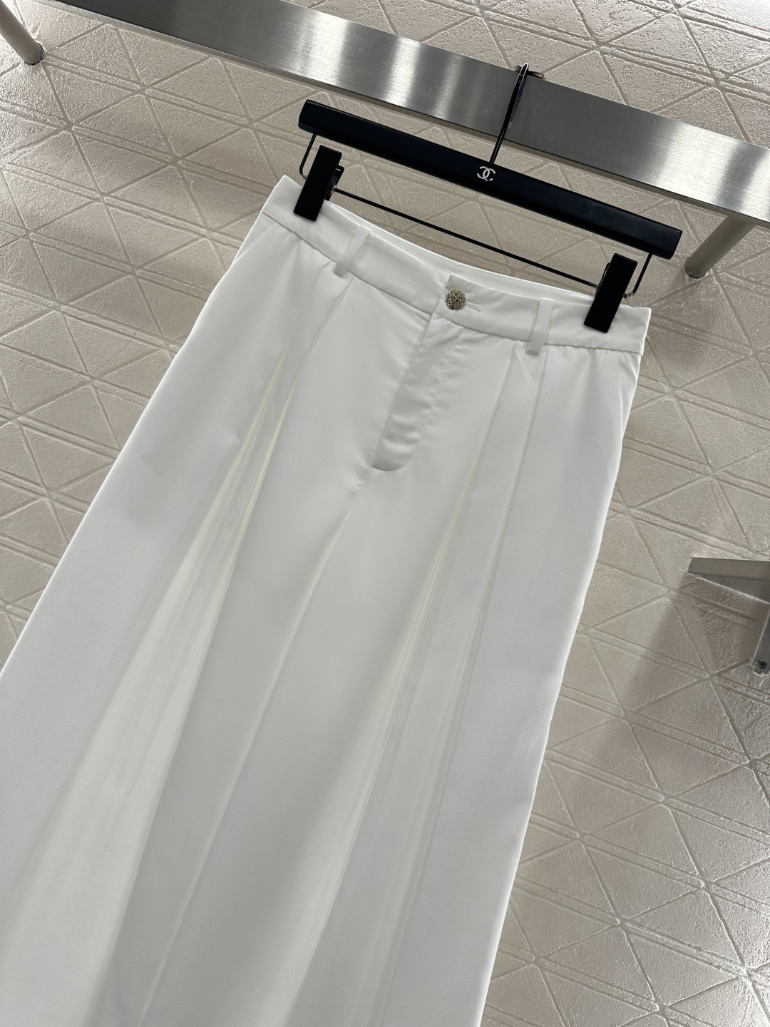 ♥Chane*♥2026新品上架 翻领上衣压褶阔腿裤套装定制YB进口亚麻材质，肌理明显，穿搭舒适，披肩短