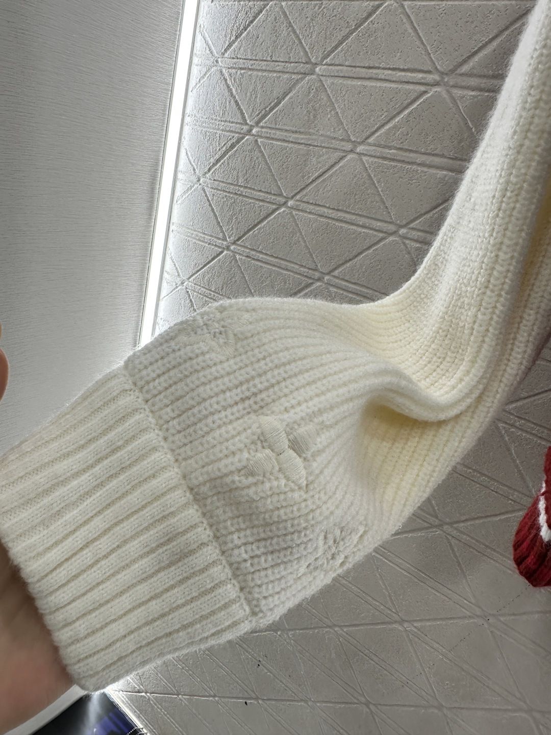 ♥Louis Vuitto*♥2025新品上架 提花针织拉链棒球拼色外套滑雪🎿系列#定制YB羊毛纱线织造