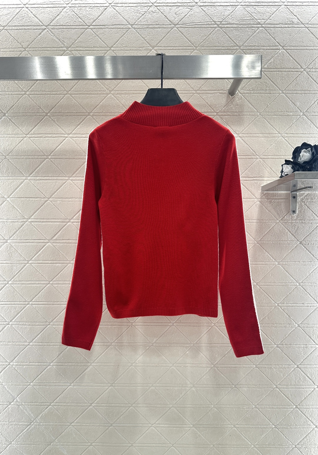 ♥Chane*♥2025新品上架 立领针织打底25coco滑雪🎿系列#定制YB羊毛纱线织造，质感细腻，穿