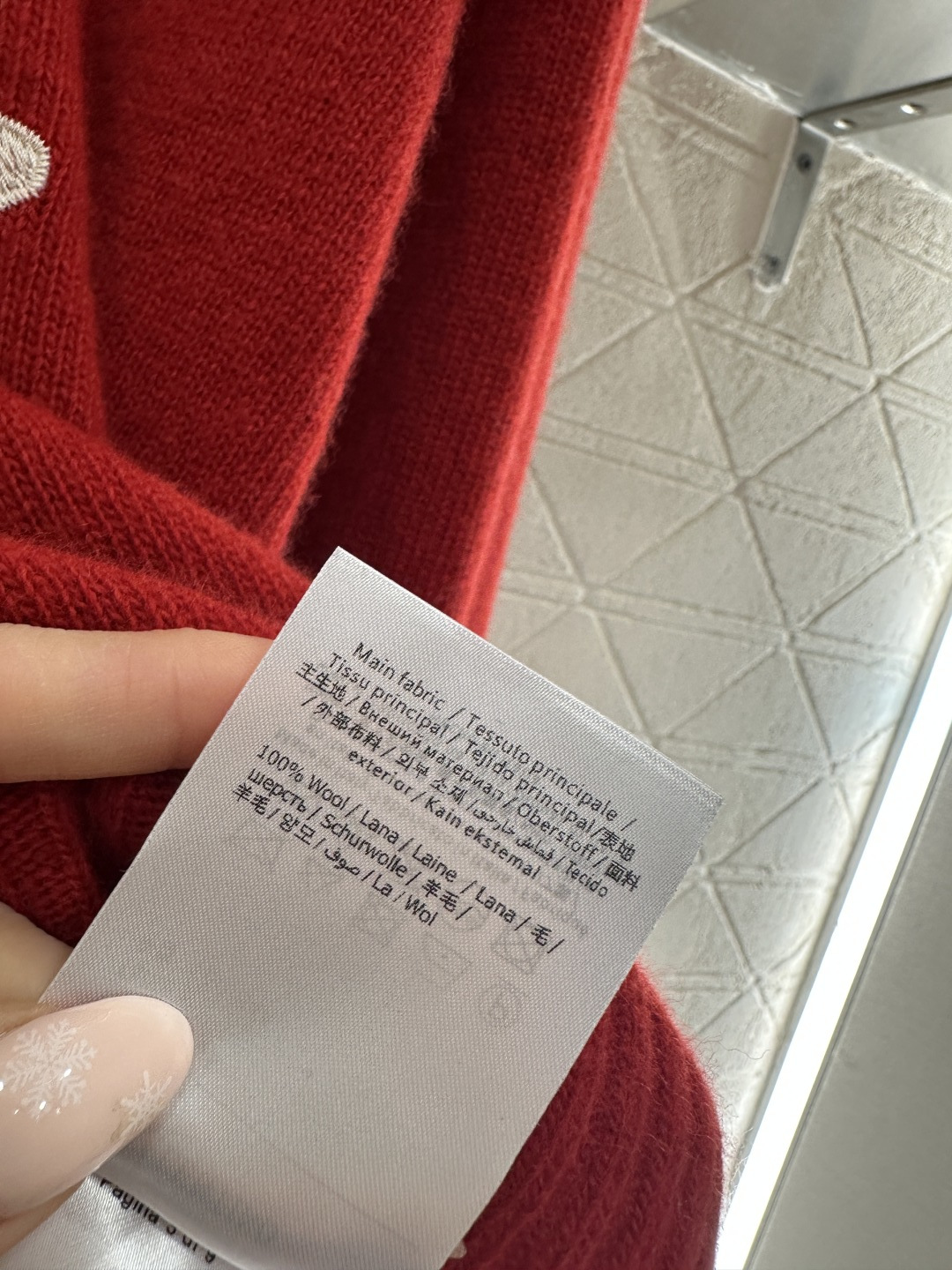 ♥Valentun*♥2026新品上架 贺岁撞色徽标钩花针织毛衣新年贺岁限定系列#定制YB羊毛纱线织造，