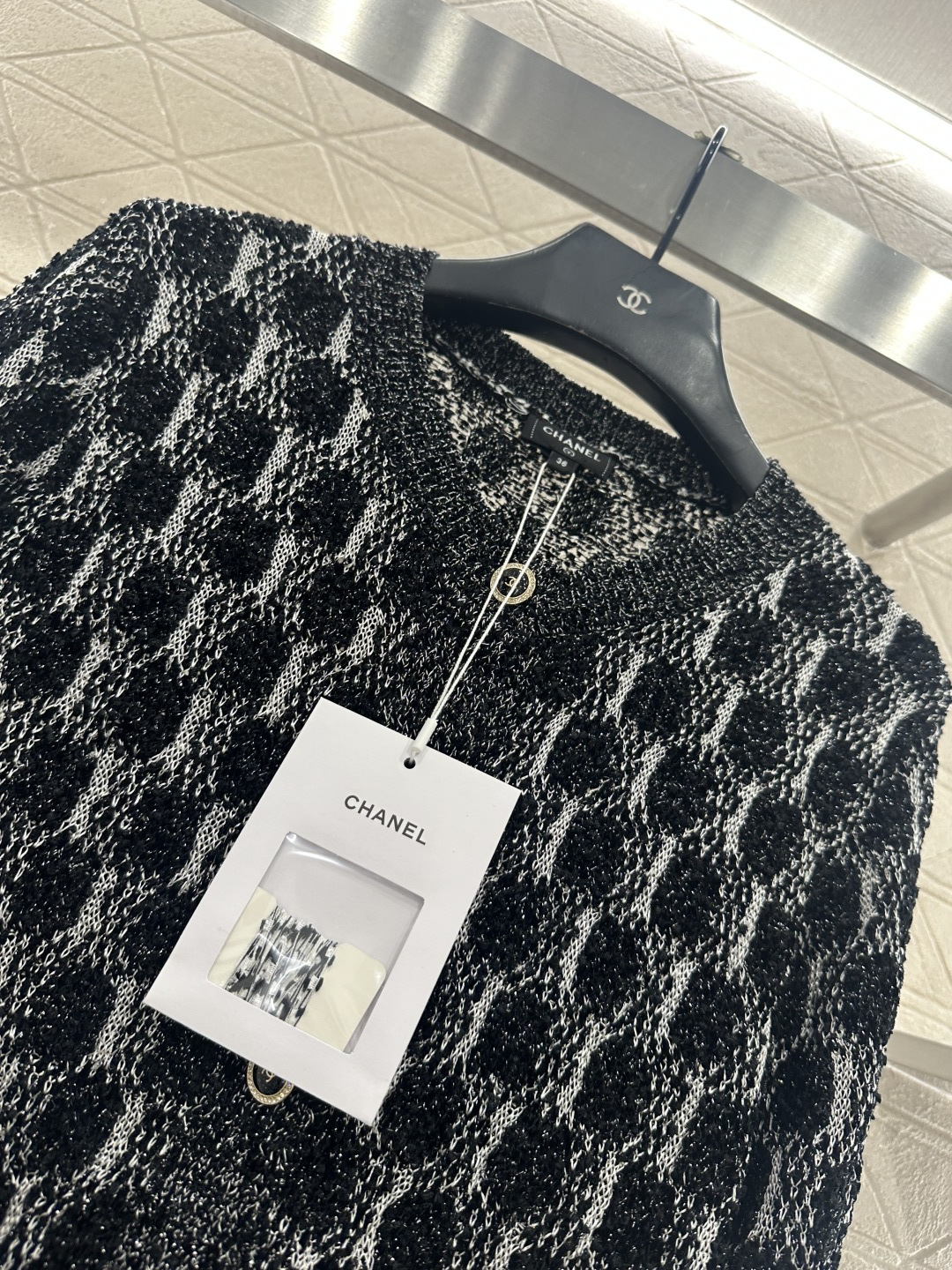 ♥Chane*♥2026新品上架 流苏针织开衫定制YB棉毛纱线织造，质感细腻，舒适好穿，圆领针织开衫剪裁