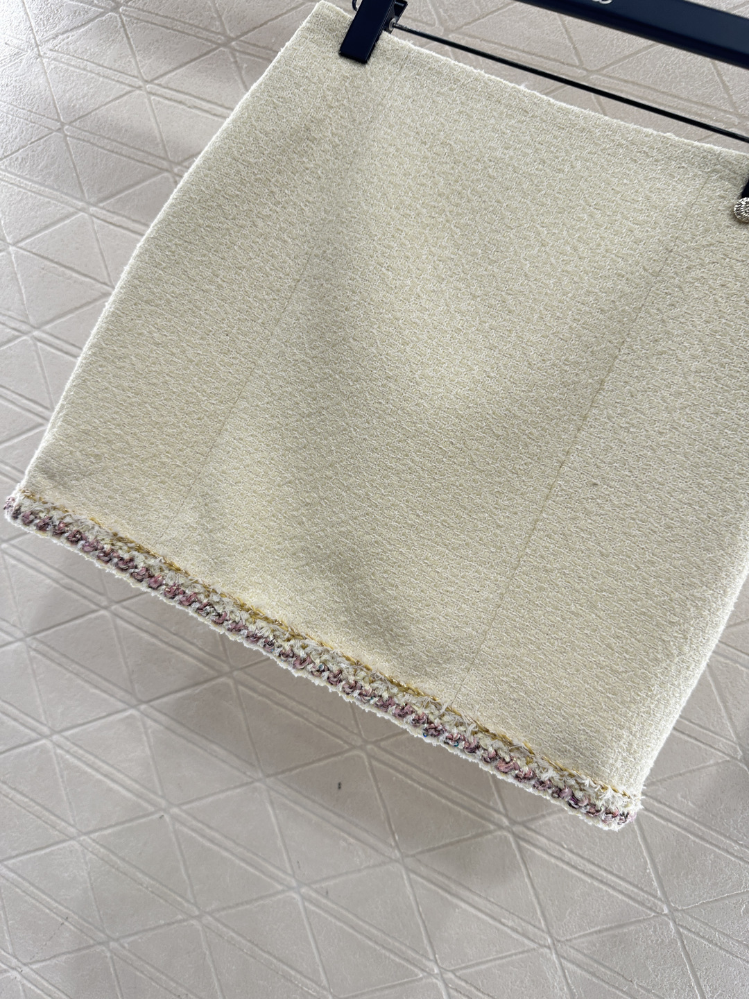 ♥Chane*♥2026新品上架 圆领捆边洋装半裙套装定制YB进口粗纺羊毛呢材质，质感高级，品相十足，圆