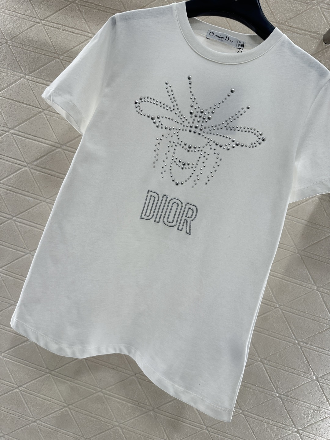 ♥Dio*♥2026新品上架 圆领柳丁徽标𝑇𝑒𝑒定制YB丝光全棉材质，质感细腻，舒适透气，常规短袖裁剪，