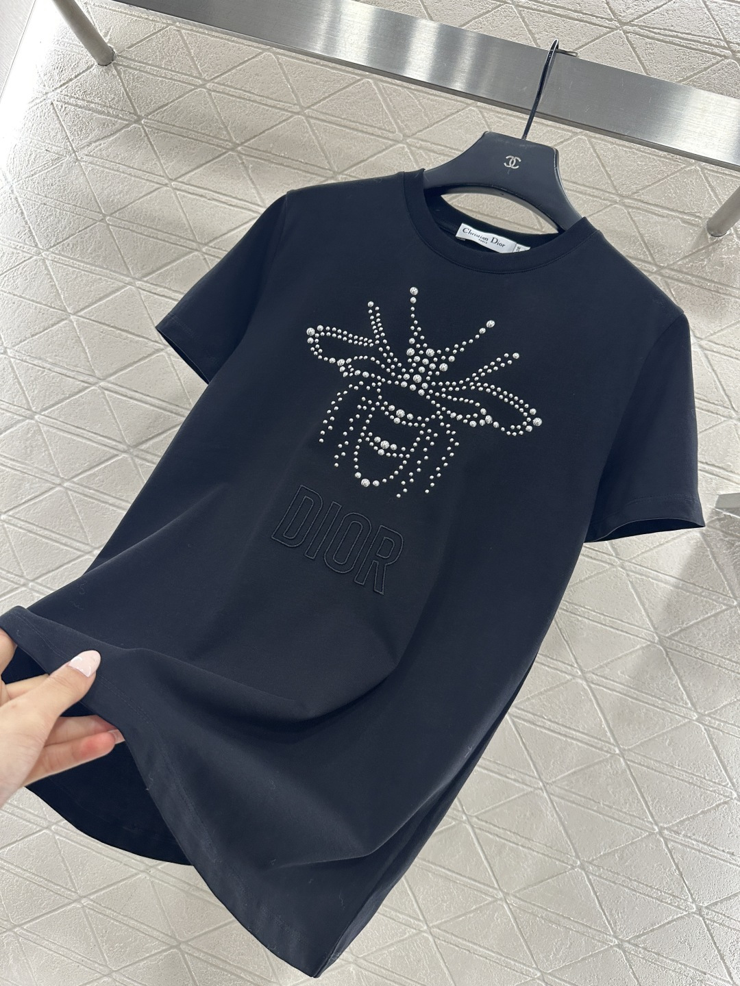 ♥Dio*♥2026新品上架 圆领柳丁徽标𝑇𝑒𝑒定制YB丝光全棉材质，质感细腻，舒适透气，常规短袖裁剪，