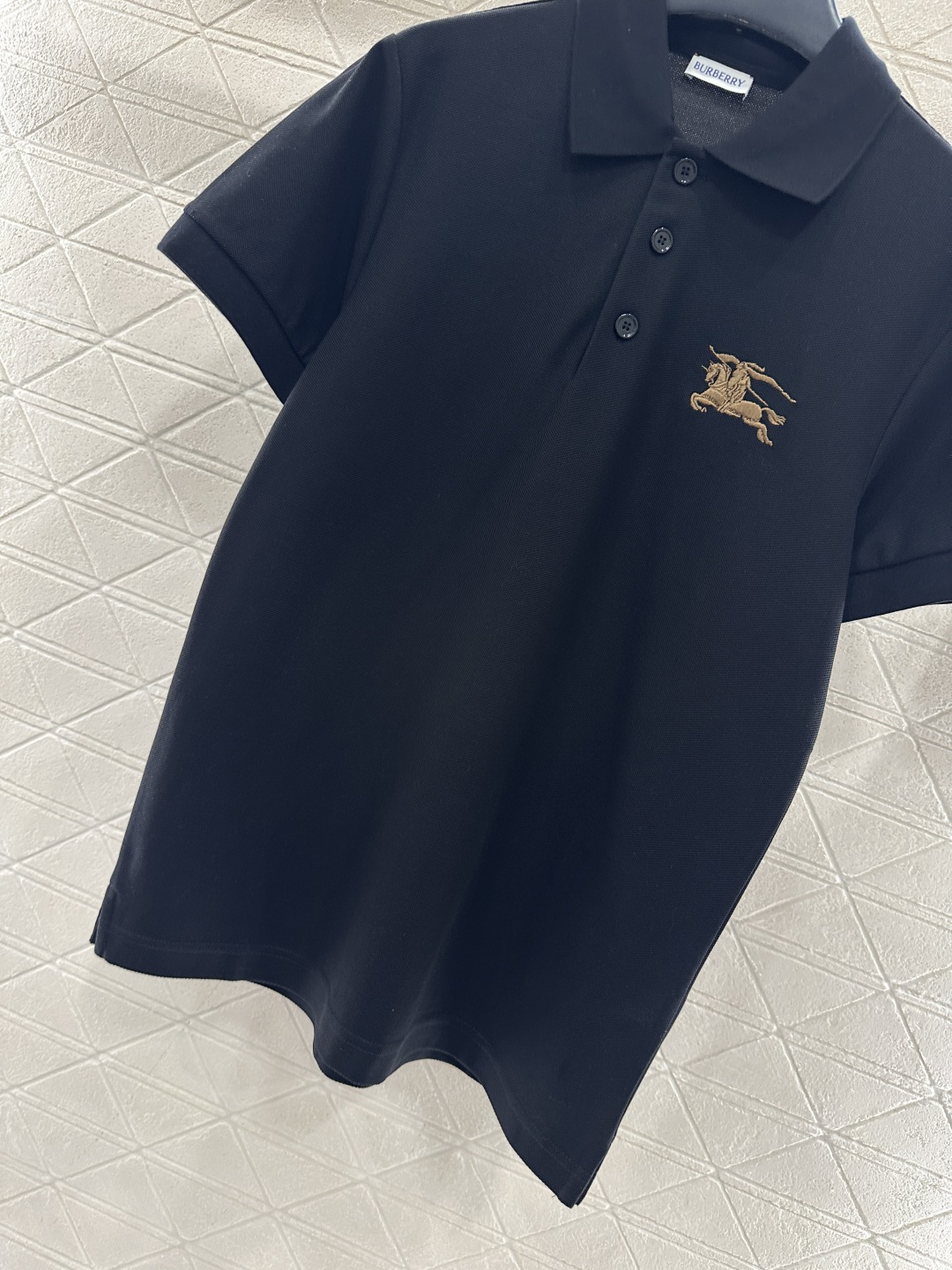 ♥BBR*♥2026新品上架 翻领𝑝𝑜𝑙𝑜短袖定制YB朱地全棉材质，自带空洞，穿搭吸湿透气，品相十足，翻