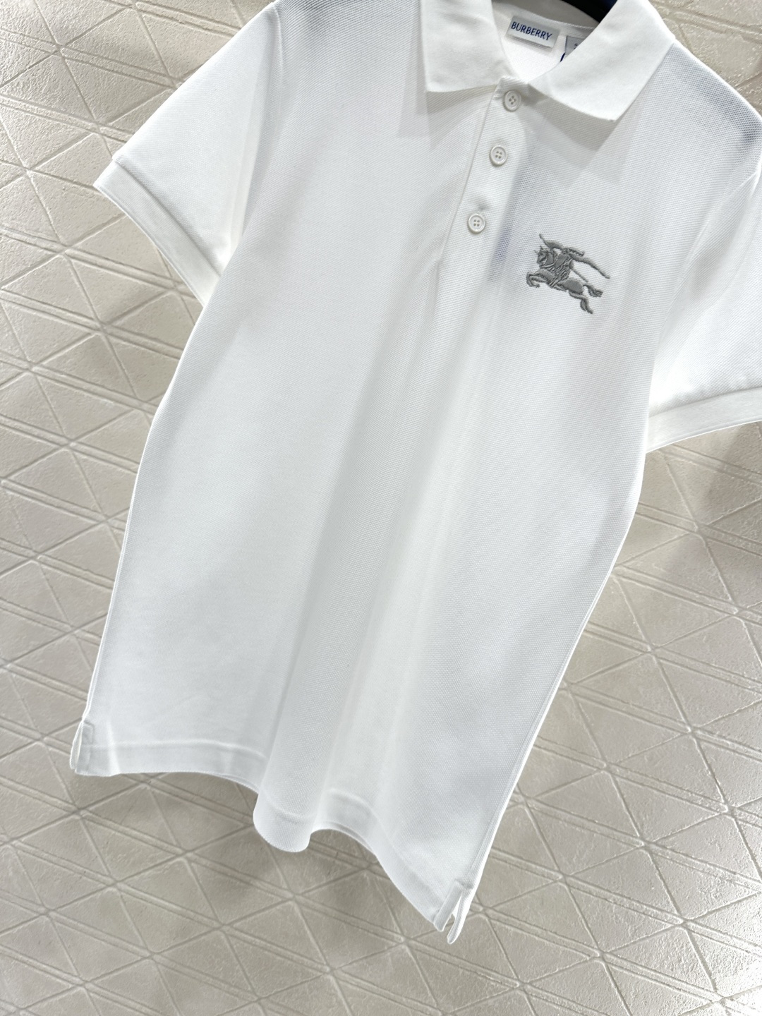 ♥BBR*♥2026新品上架 翻领𝑝𝑜𝑙𝑜短袖定制YB朱地全棉材质，自带空洞，穿搭吸湿透气，品相十足，翻