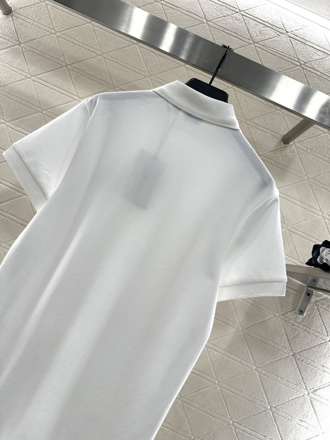 ♥BBR*♥2026新品上架 翻领𝑝𝑜𝑙𝑜短袖定制YB朱地全棉材质，自带空洞，穿搭吸湿透气，品相十足，翻