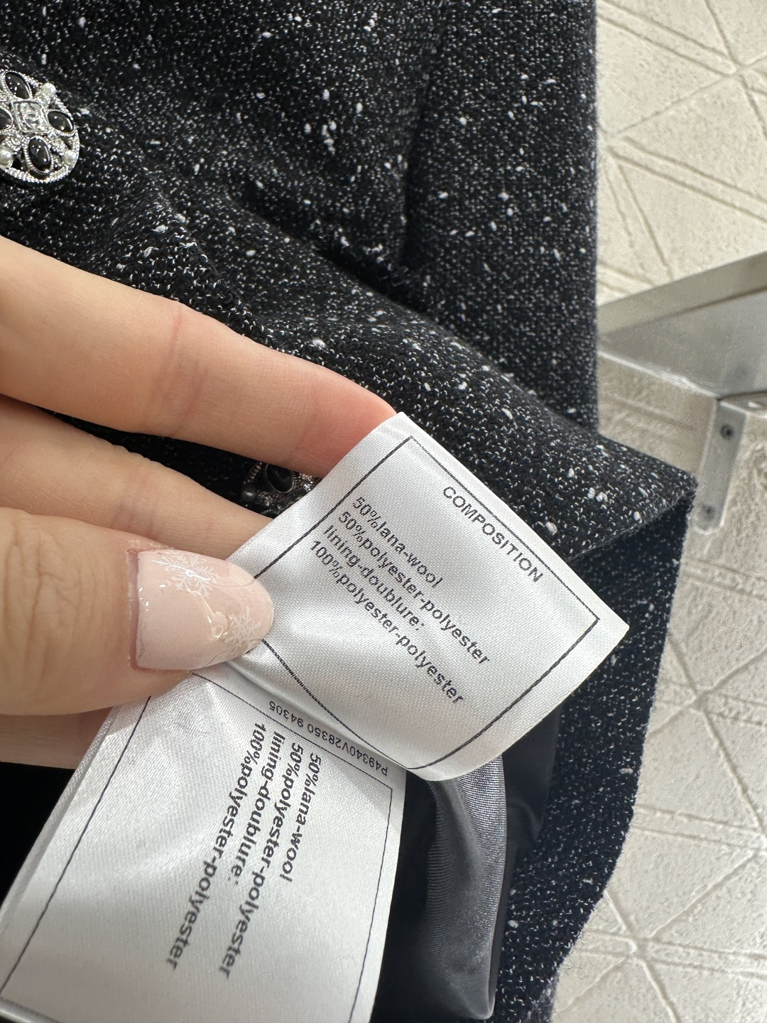 ♥Chane*♥2025新品上架 复古粗纺上衣半裙套装定制YB进口羊毛呢材质，质感高级，品相十足，翻领正