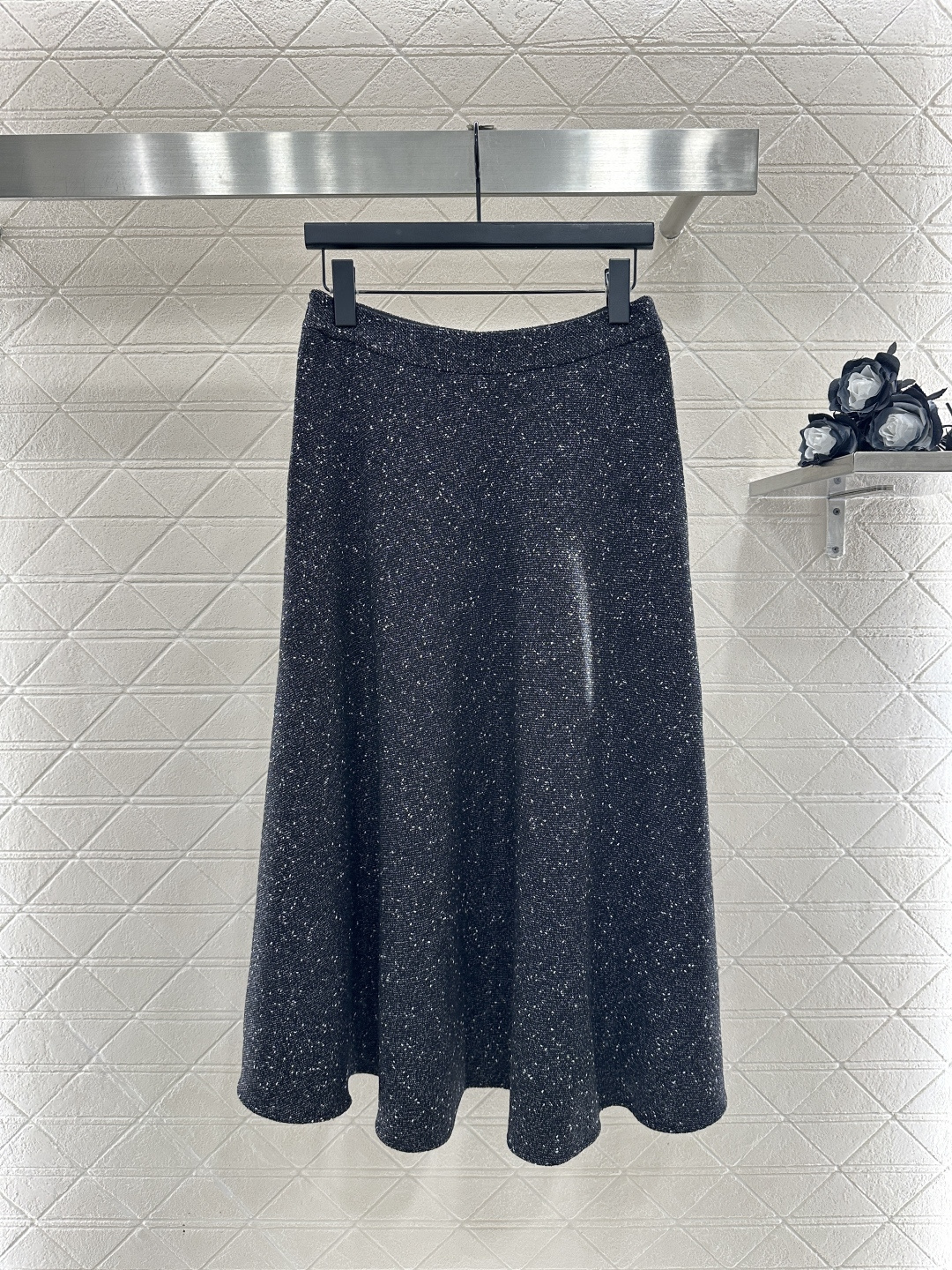 ♥Chane*♥2025新品上架 复古粗纺上衣半裙套装定制YB进口羊毛呢材质，质感高级，品相十足，翻领正