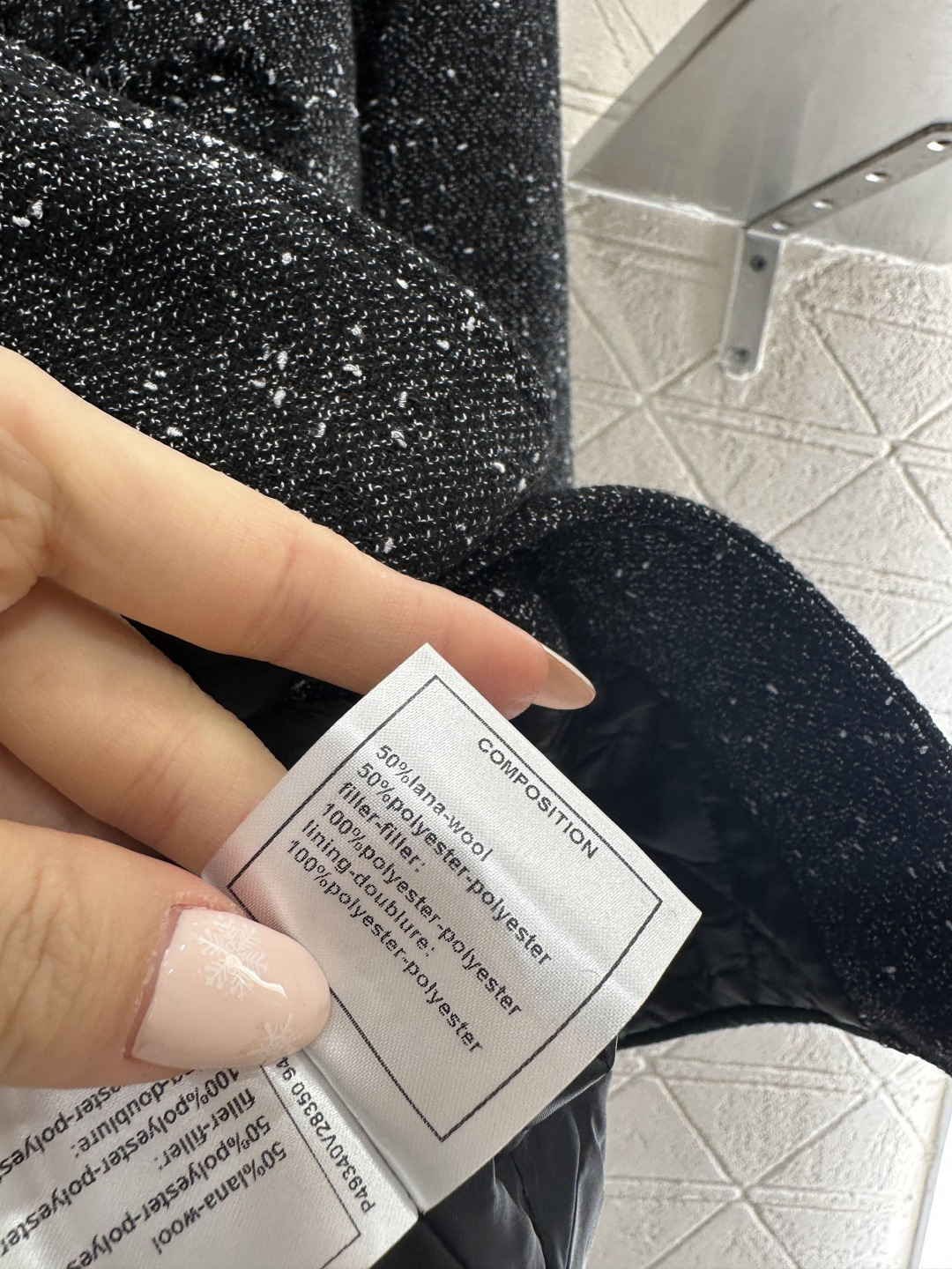 ♥Chane*♥2025新品上架 复古粗纺棉服外套半裙套装定制YB进口羊毛呢材质，质感高级，品相十足，内