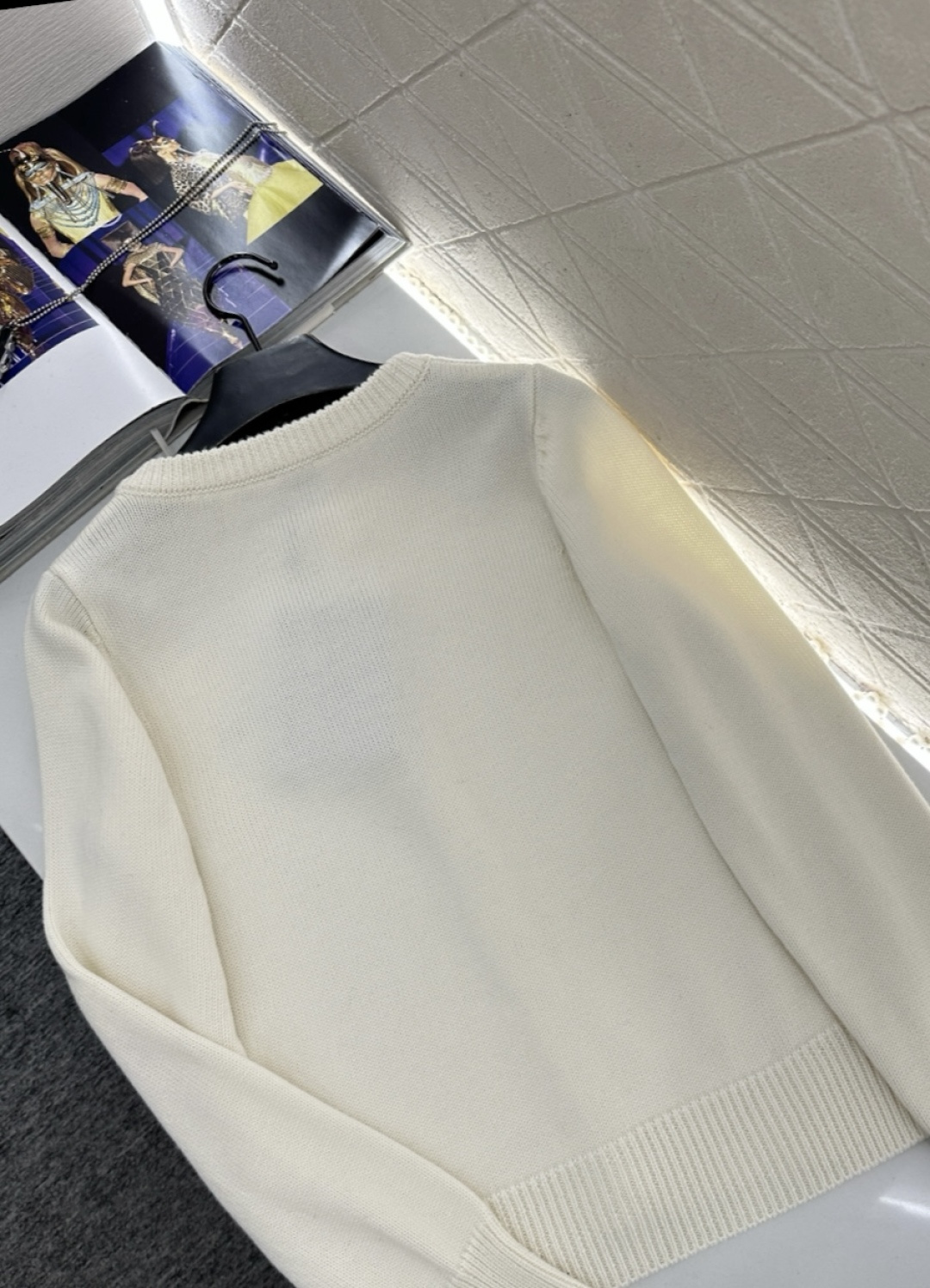 ♥BBR*♥2026新品上架 贺岁刺绣圆领针织开衫新年贺岁系列#定制YB羊绒羊毛针织材质，质感高级，舒适