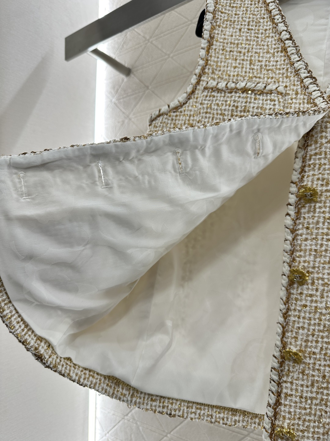 ♥Chane*♥2026新品上架 捆边洋装马甲定制YB进口粗纺羊毛呢材质，质感高级，品相十足，洋装马甲外