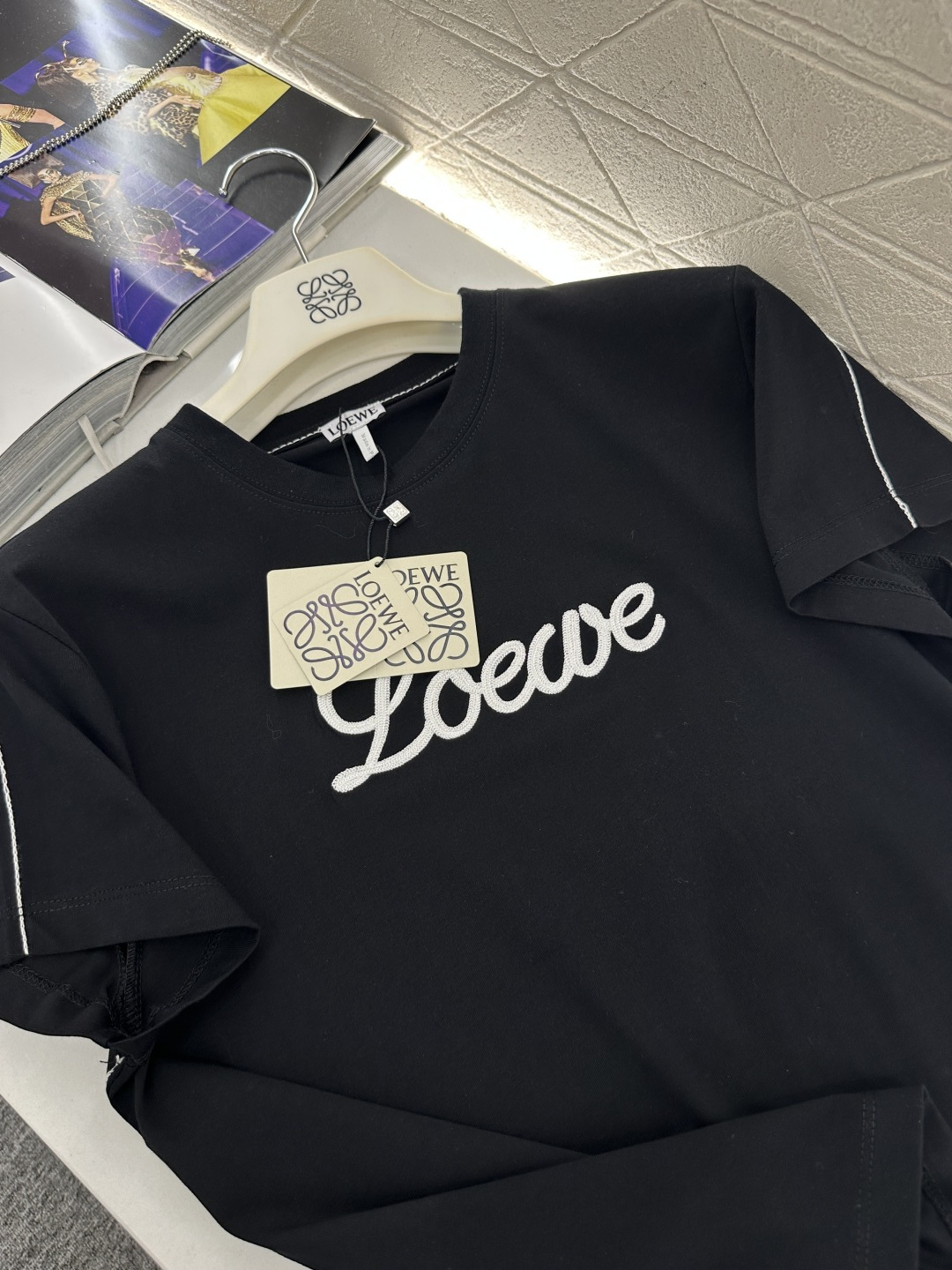 ♥Loew*♥2026新品上架 立体刺绣徽标𝑇𝑒𝑒定制YB原生全棉材质，透气舒适，质感十足，常规短袖T恤