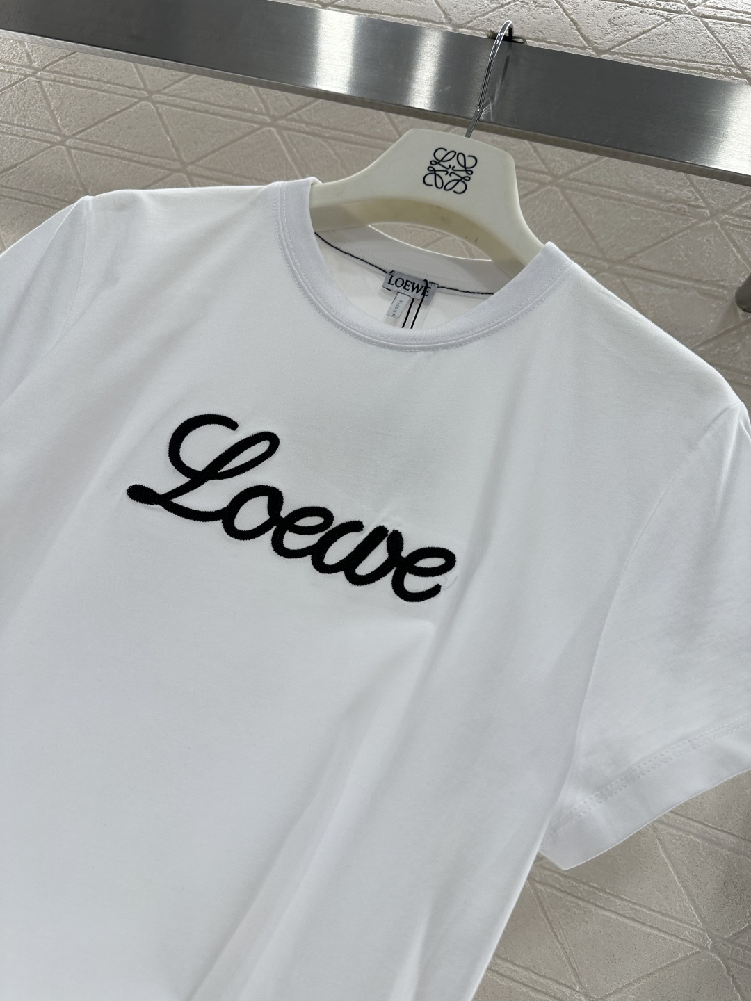 ♥Loew*♥2026新品上架 立体刺绣徽标𝑇𝑒𝑒定制YB原生全棉材质，透气舒适，质感十足，常规短袖T恤