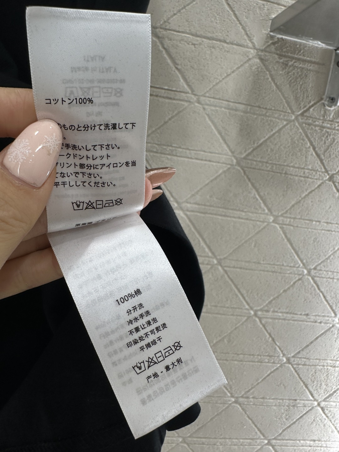 ♥Dio*♥2026新品上架 立体钉珠徽标𝑇𝑒𝑒定制YB丝光全棉材质，透气舒适，质感十足，修身短袖T恤，