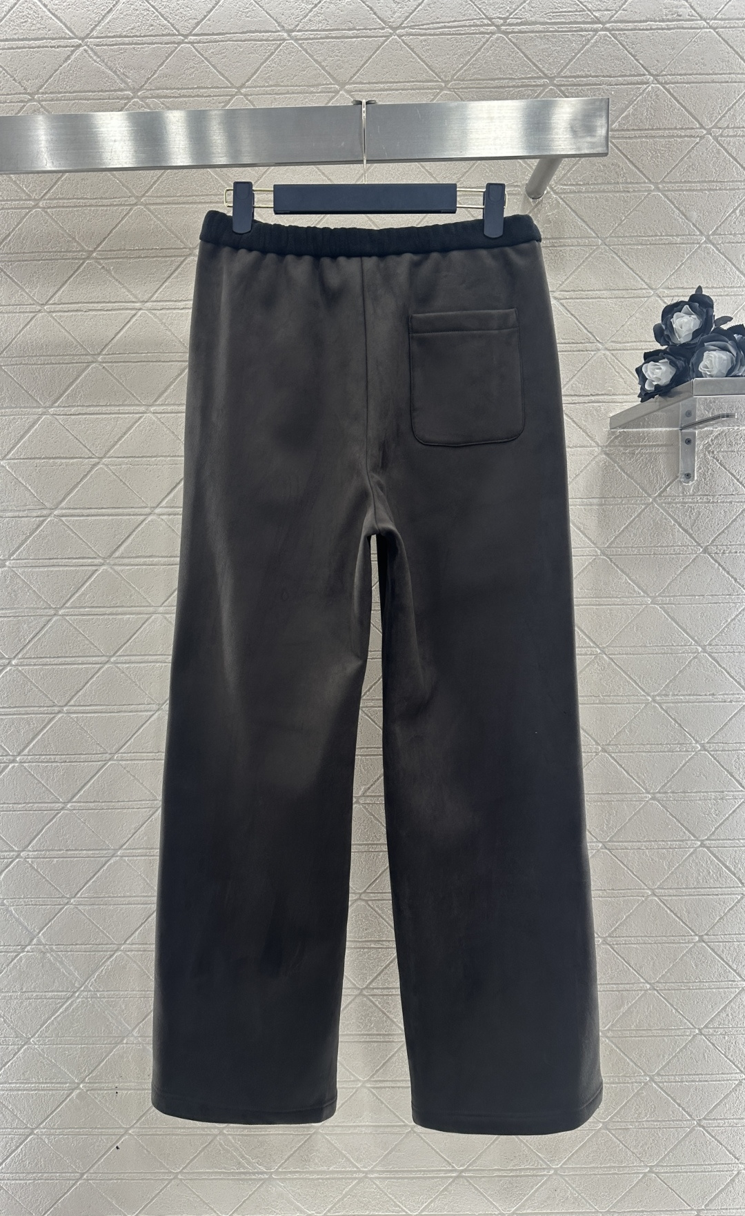 ♥Louis vuitto*♥2026新品上架 半开襟卫衣长裤套装定制YB进口麂皮短绒磨毛材质，柔软亲肤