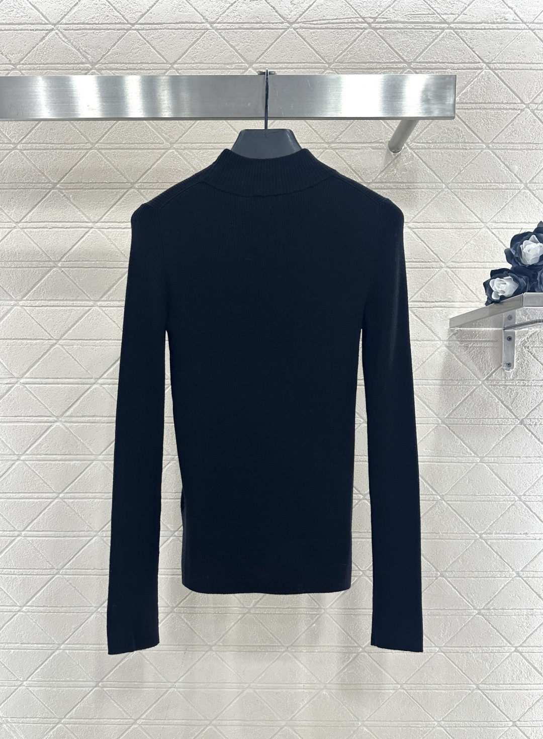 ♥Louis vuitto*♥2026新品上架 小高领徽标针织套头打底衫滑雪🎿系列#定制YB羊毛纱线织造