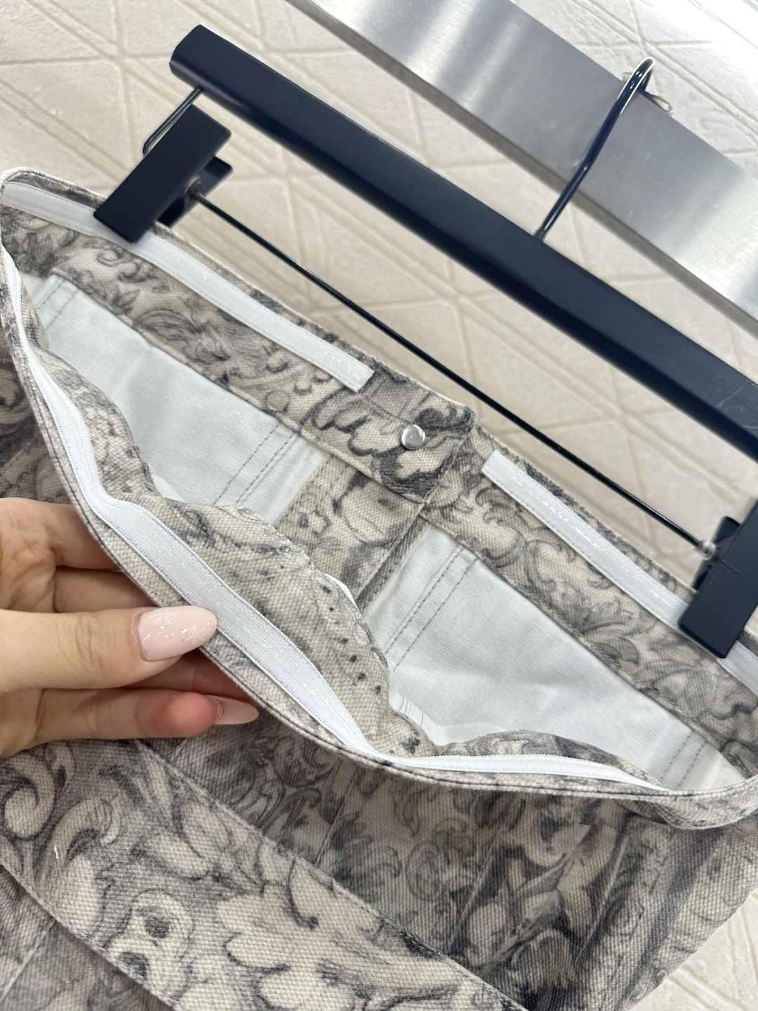 ♥Dio*♥2026新品上架 印花牛仔抹胸连衣裙定制YB斜纹棉牛仔材质，质感高级，品相十足，水洗工艺均匀