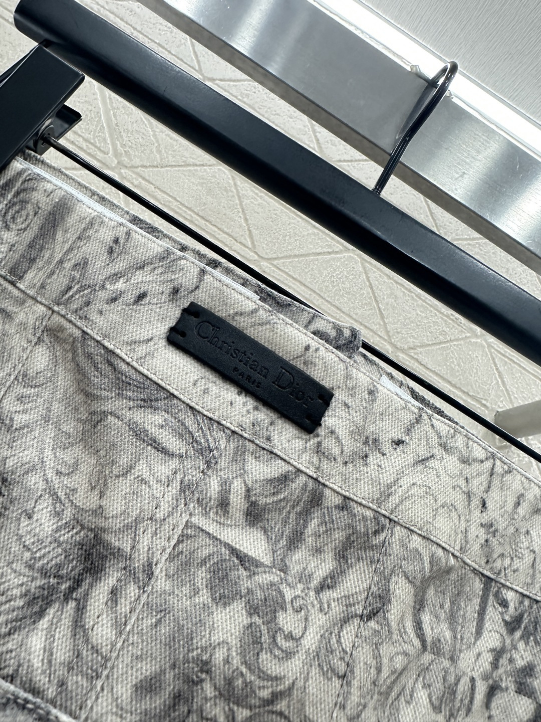 ♥Dio*♥2026新品上架 印花牛仔抹胸连衣裙定制YB斜纹棉牛仔材质，质感高级，品相十足，水洗工艺均匀