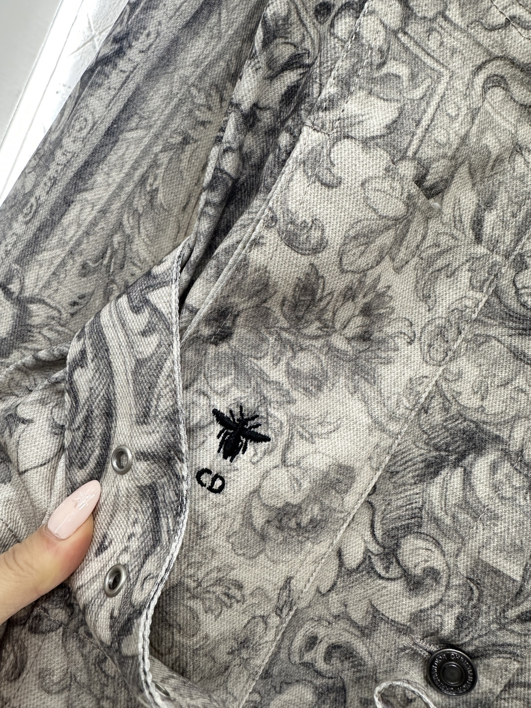 ♥Dio*♥2026新品上架 印花牛仔外套长裤套装定制YB斜纹棉牛仔材质，质感高级，品相十足，水洗工艺均