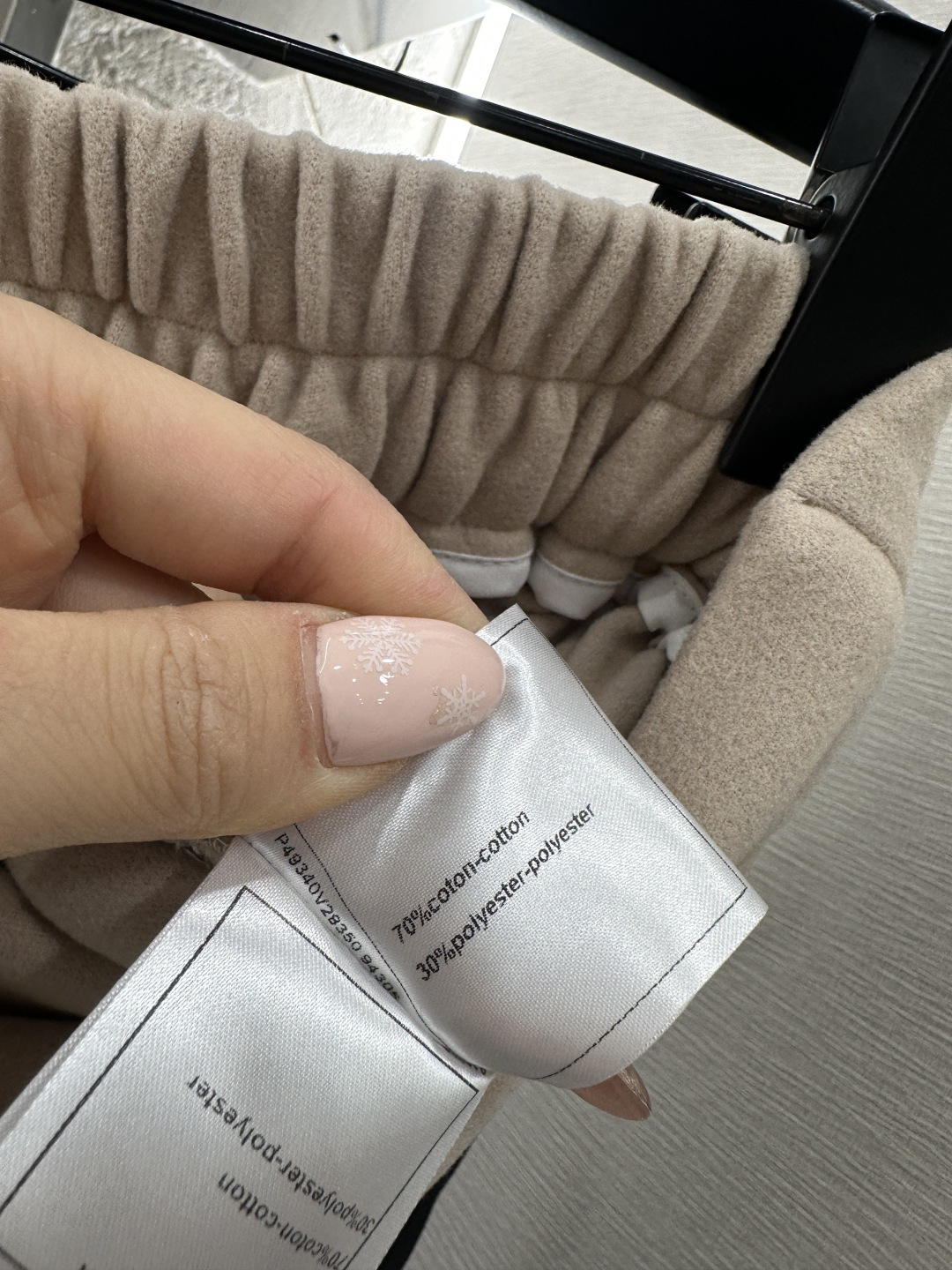 ♥chane*♥2025新品上架 刺绣阔腿长裤定制YB进口棉纶材质，面料柔挺舒适，垂顺有型，高腰阔腿长裤