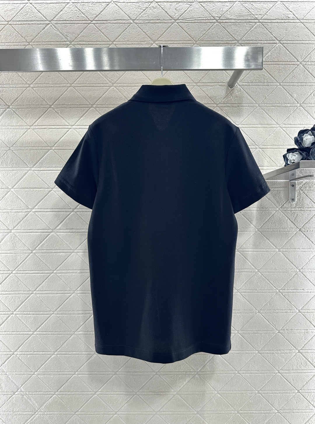 ♥BBR*♥2026新品上架 刺绣战马𝑝𝑜𝑙𝑜短袖定制YB朱地全棉材质，自带空洞，穿搭吸湿透气，品相十足