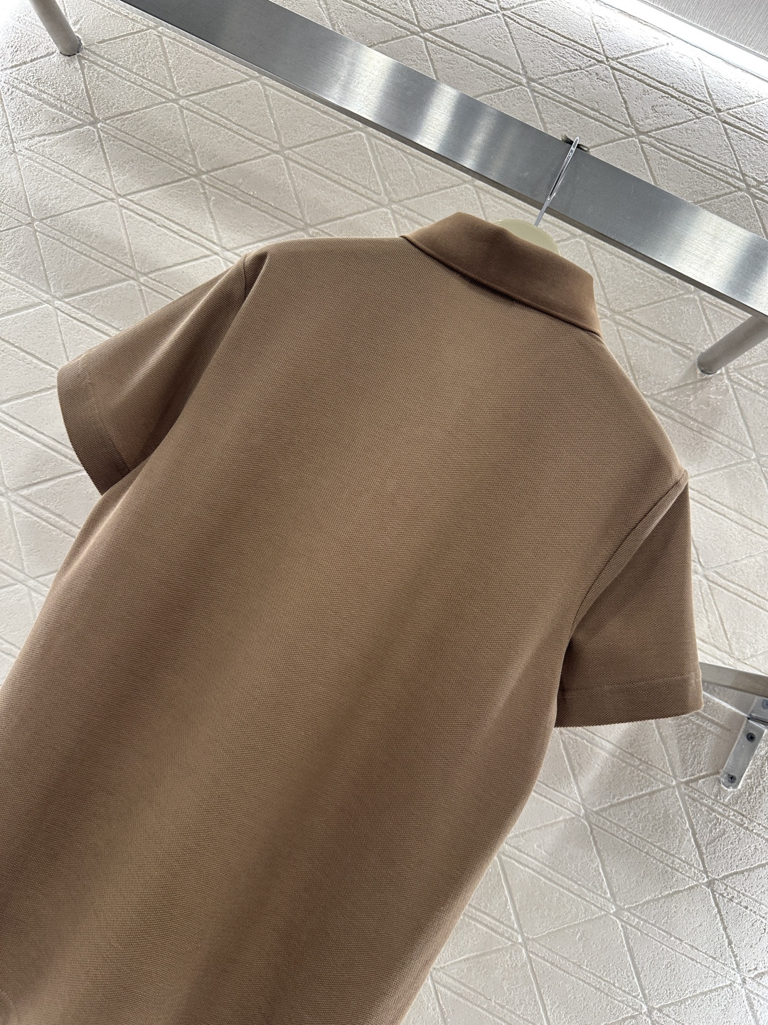 ♥BBR*♥2026新品上架 刺绣战马𝑝𝑜𝑙𝑜短袖定制YB朱地全棉材质，自带空洞，穿搭吸湿透气，品相十足