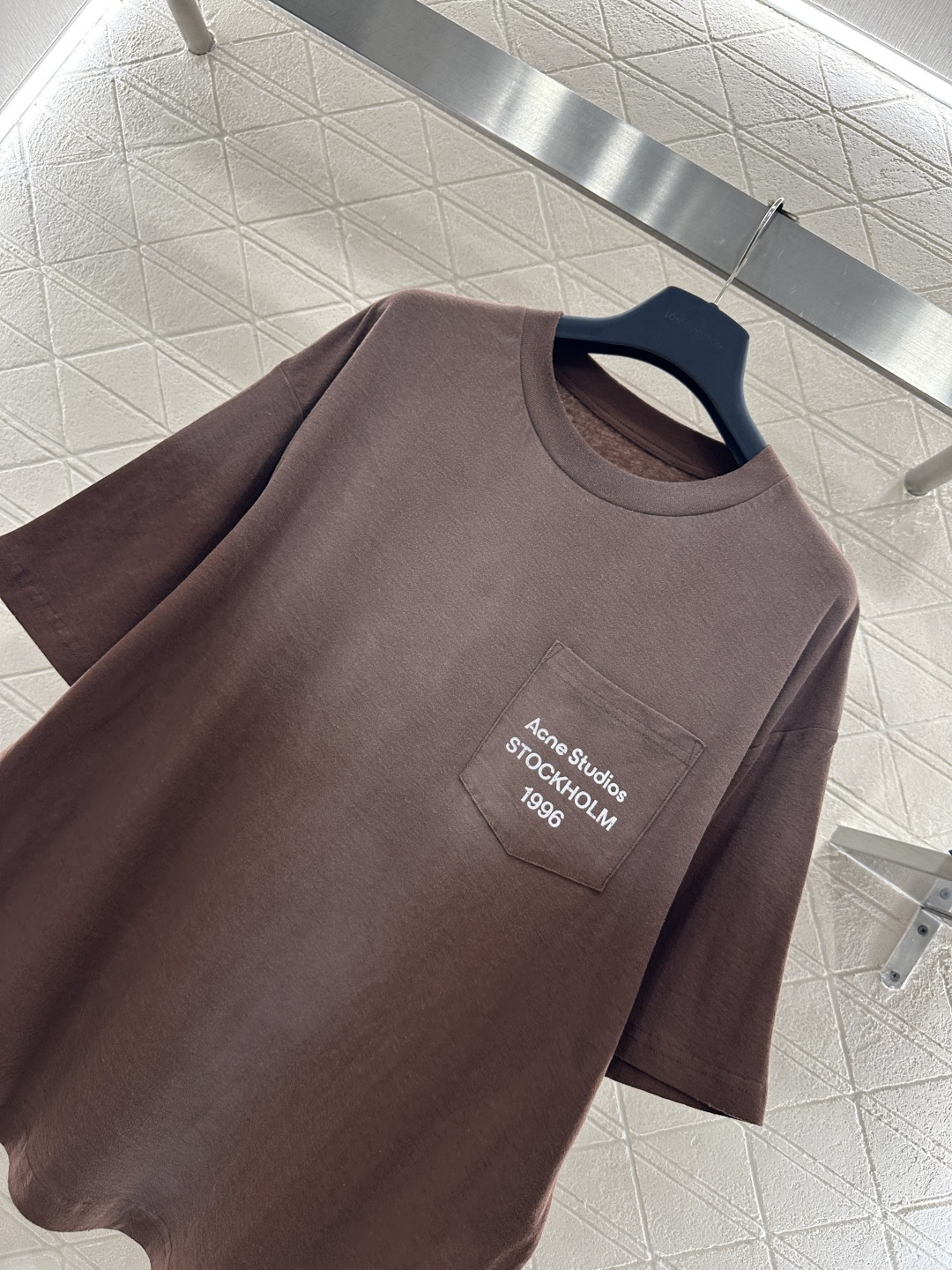 ♥Acne studio*♥2026新品上架 重工水洗做旧字母短袖定制YB亚麻棉材质，质感舒适，弹力好穿