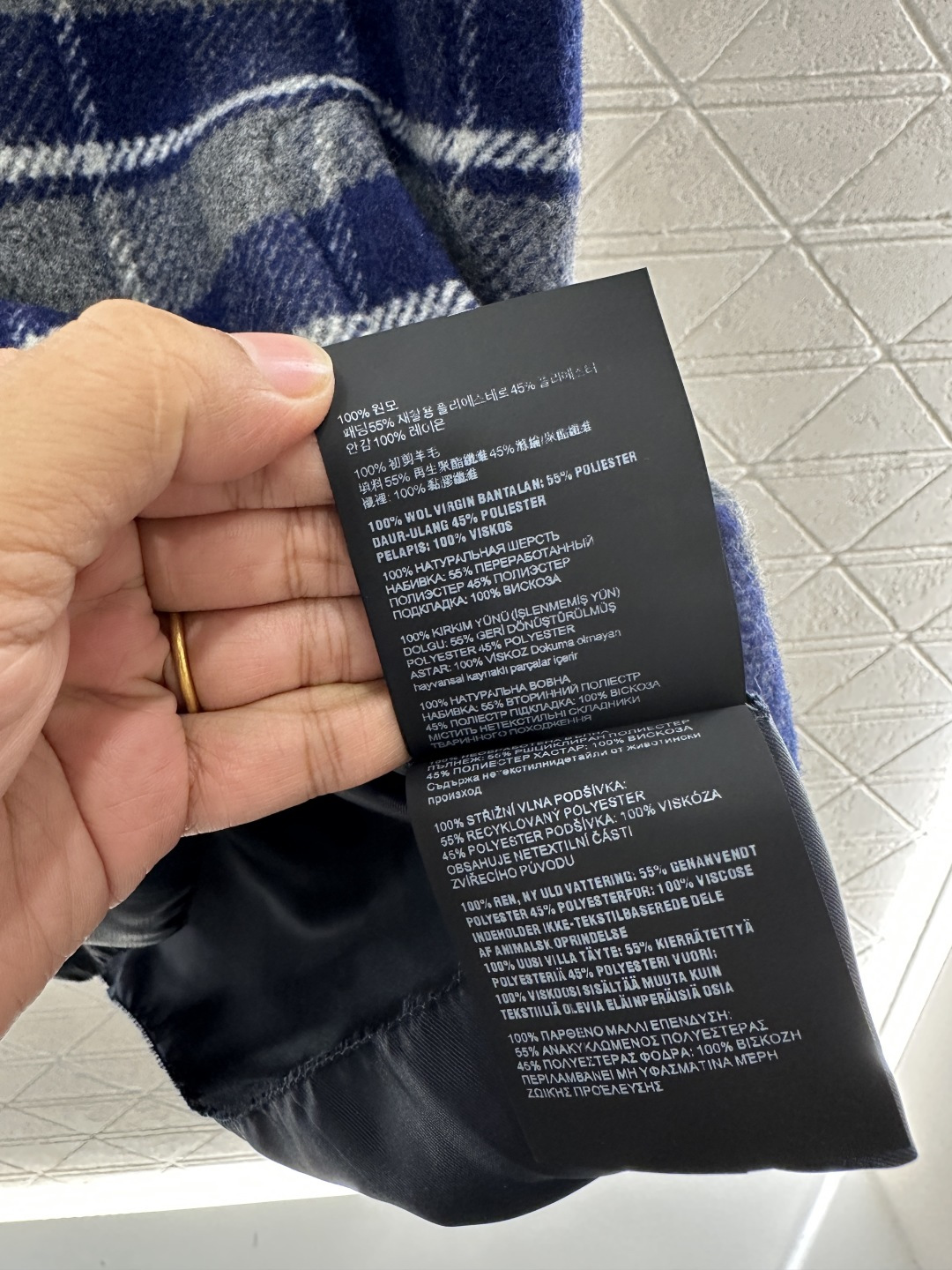 ♥Miumi*♥2026新品上架 格纹毛呢背心裙定制YB进口百分百初剪羊毛呢材质，肌理明显，挺括有型，U