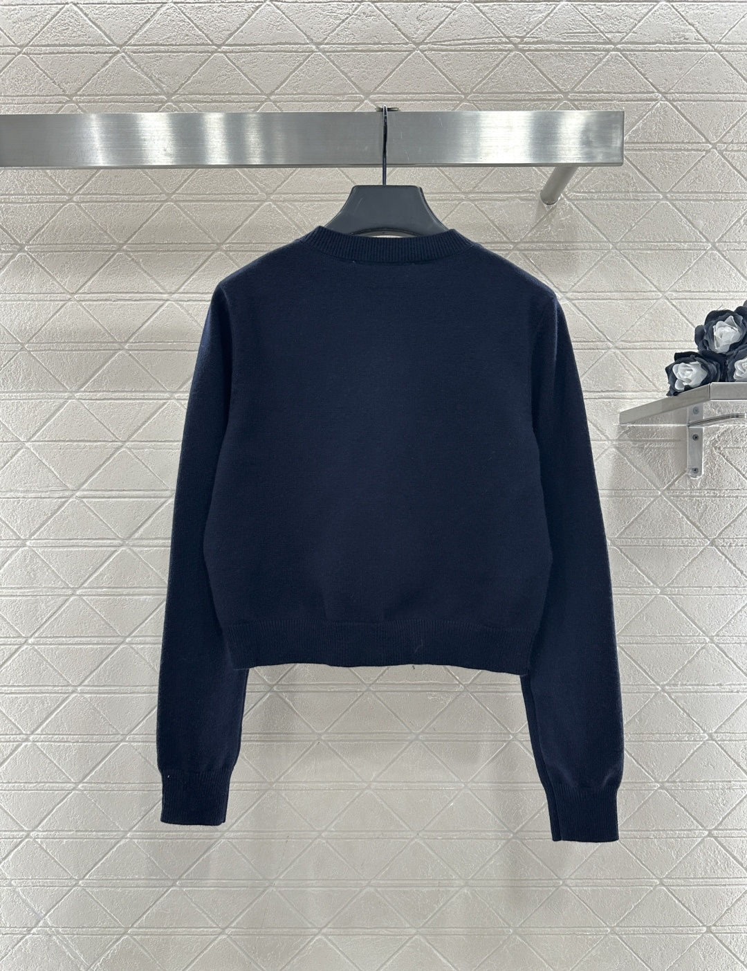 ♥Valentin*♥2026新品上架 立体樱桃🍒圆领针织开衫定制YB羊毛针织材质，质感高级，舒适柔软，