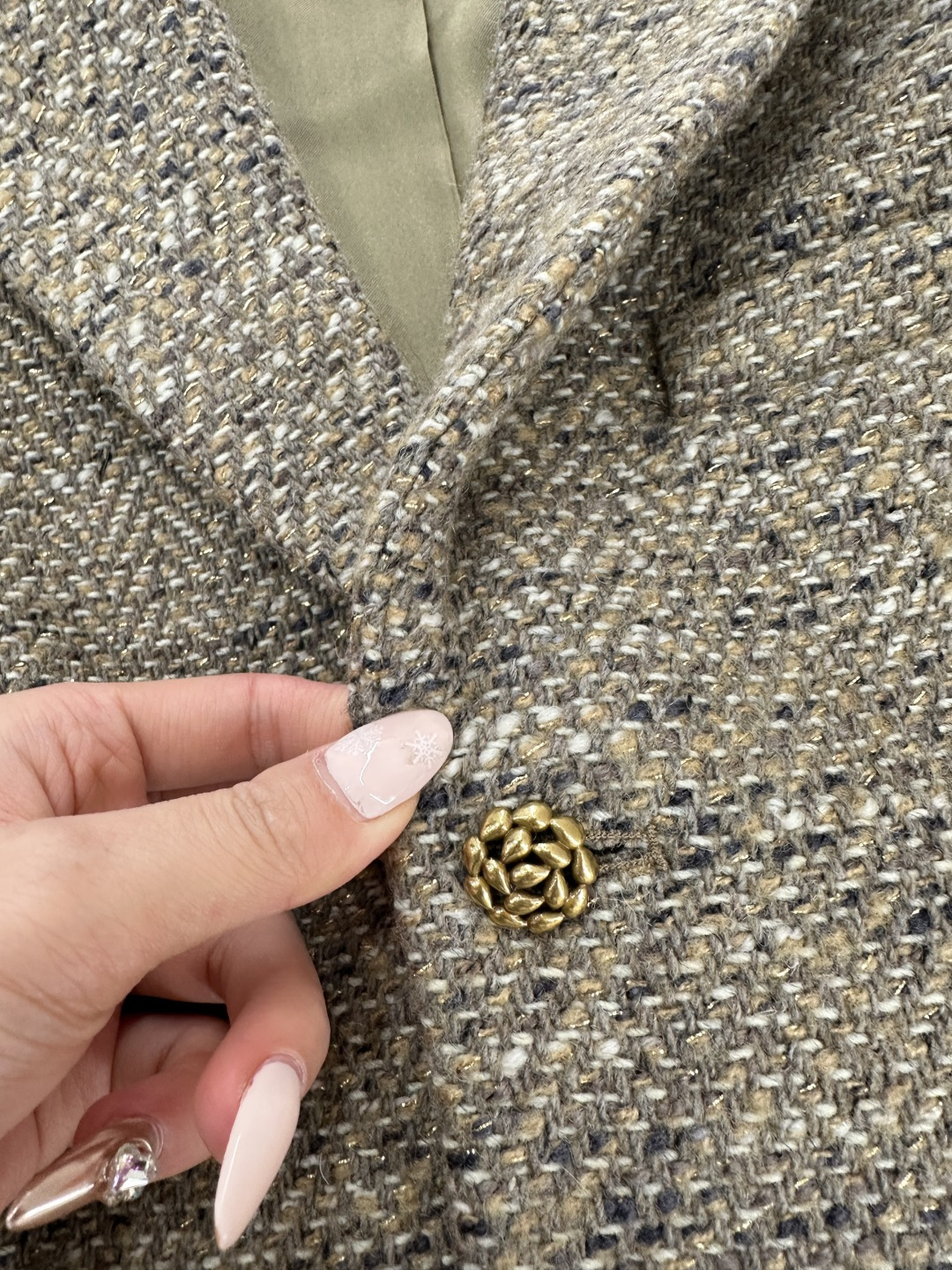 ♥LP*♥2026新品上架 翻领编织西装外套定制YB进口粗纺羊毛呢材质，质感高级，品相十足，翻领洋装西装