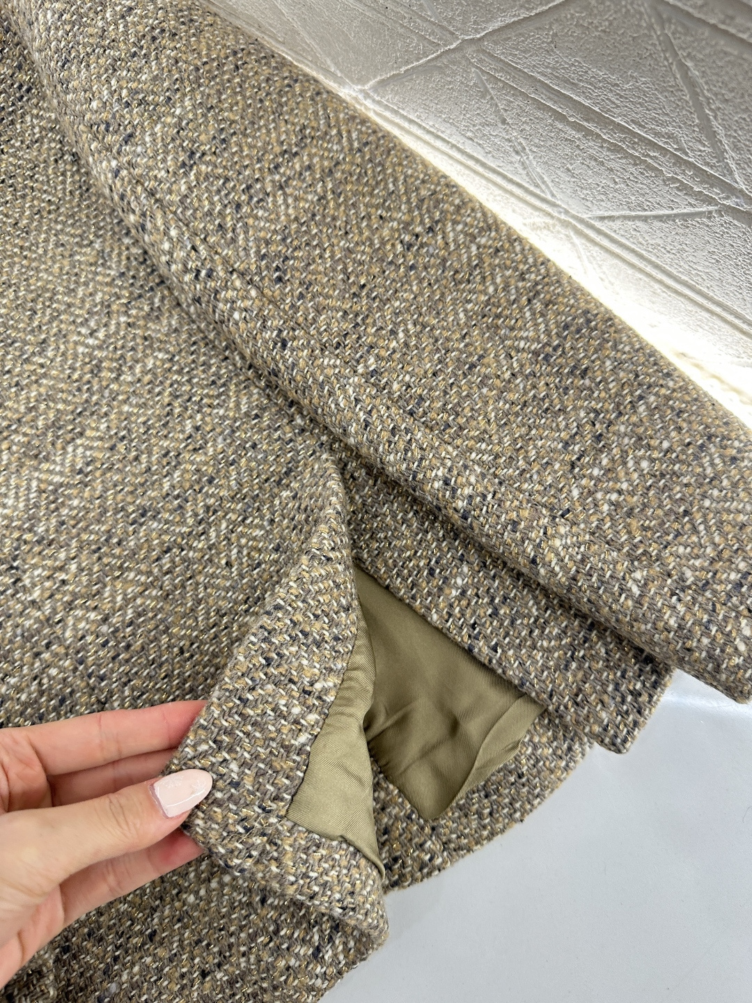 ♥LP*♥2026新品上架 翻领编织西装外套定制YB进口粗纺羊毛呢材质，质感高级，品相十足，翻领洋装西装