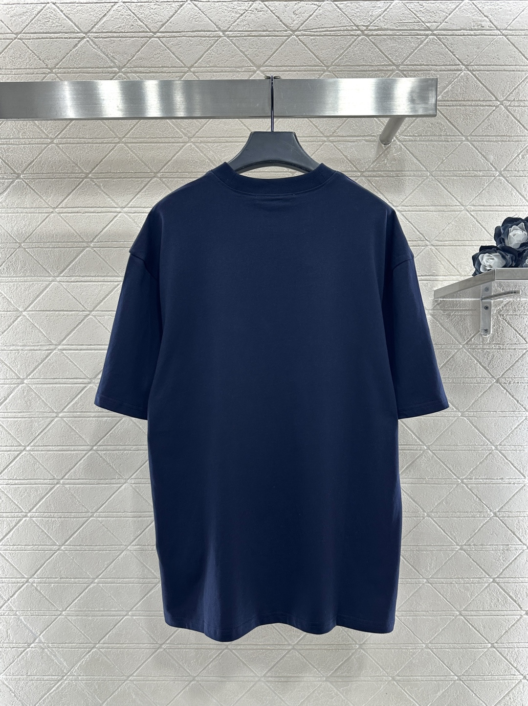 ♥Acne atudio*♥2026新品上架 圆领印花蝴蝶结徽标𝑇𝑒𝑒定制YB原生全棉材质，透气舒适，质